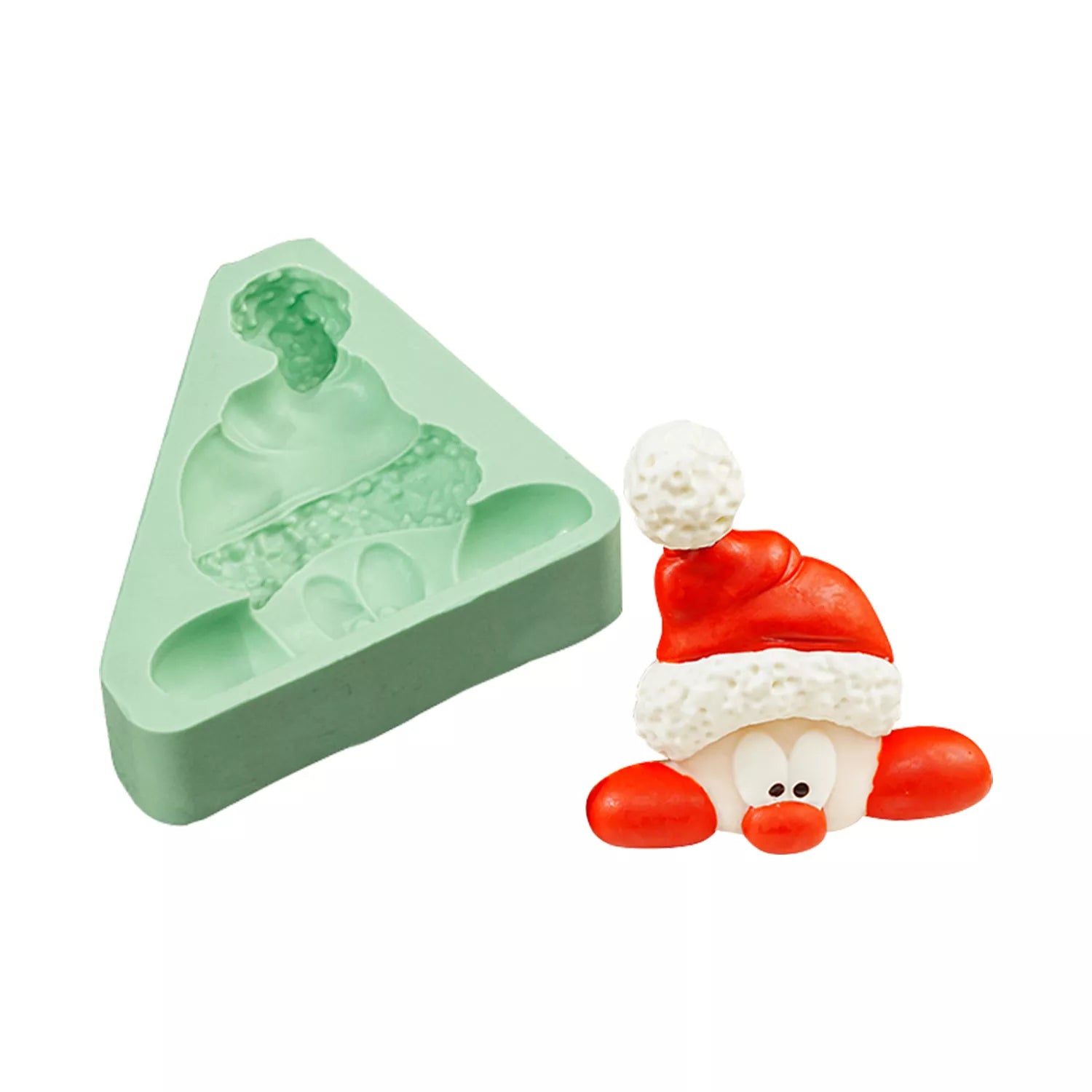 Christmas Theme Santa Claus, Antlers, Snowman Silicone Mold