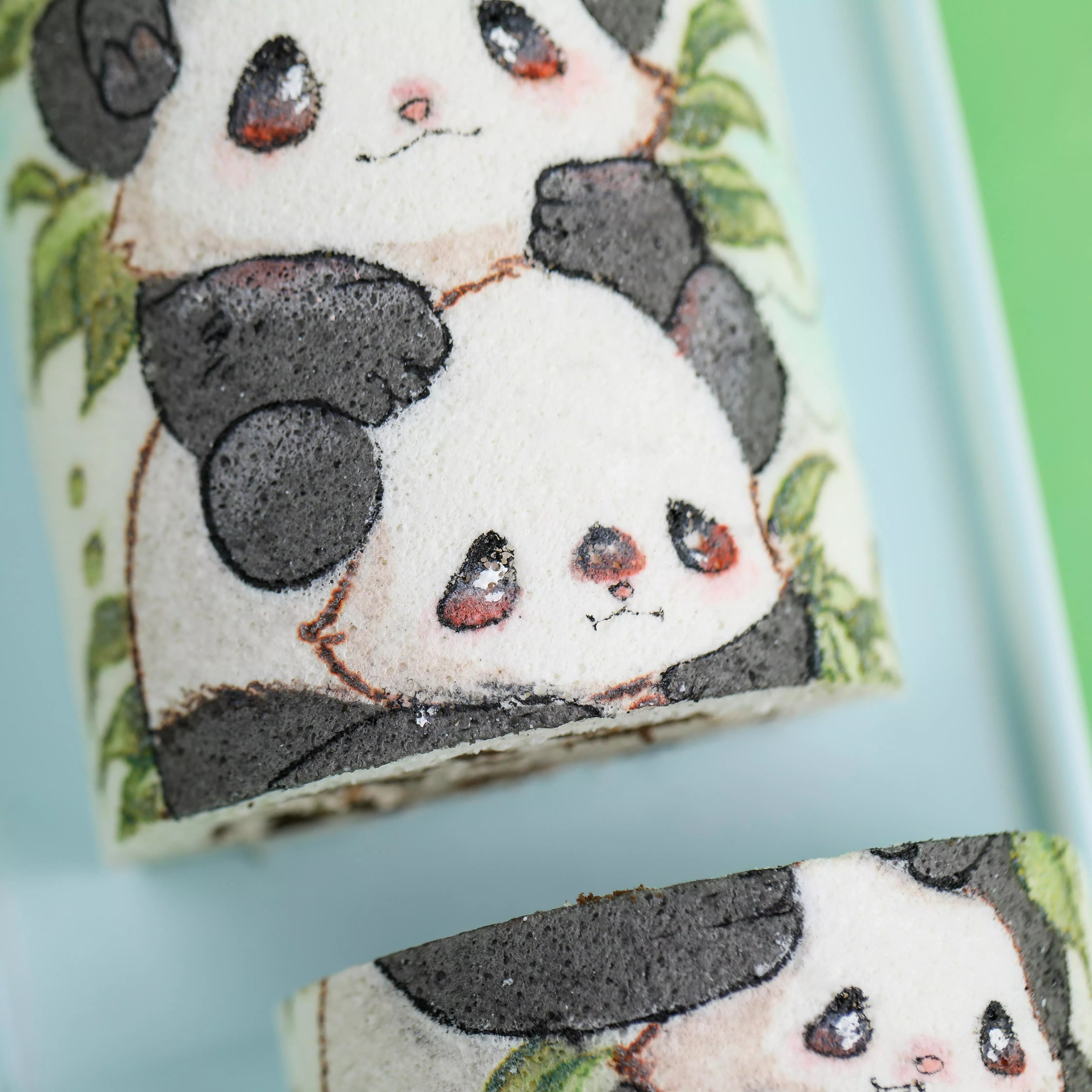 Hand-Painted Panda Swiss Roll Cake Masterclass