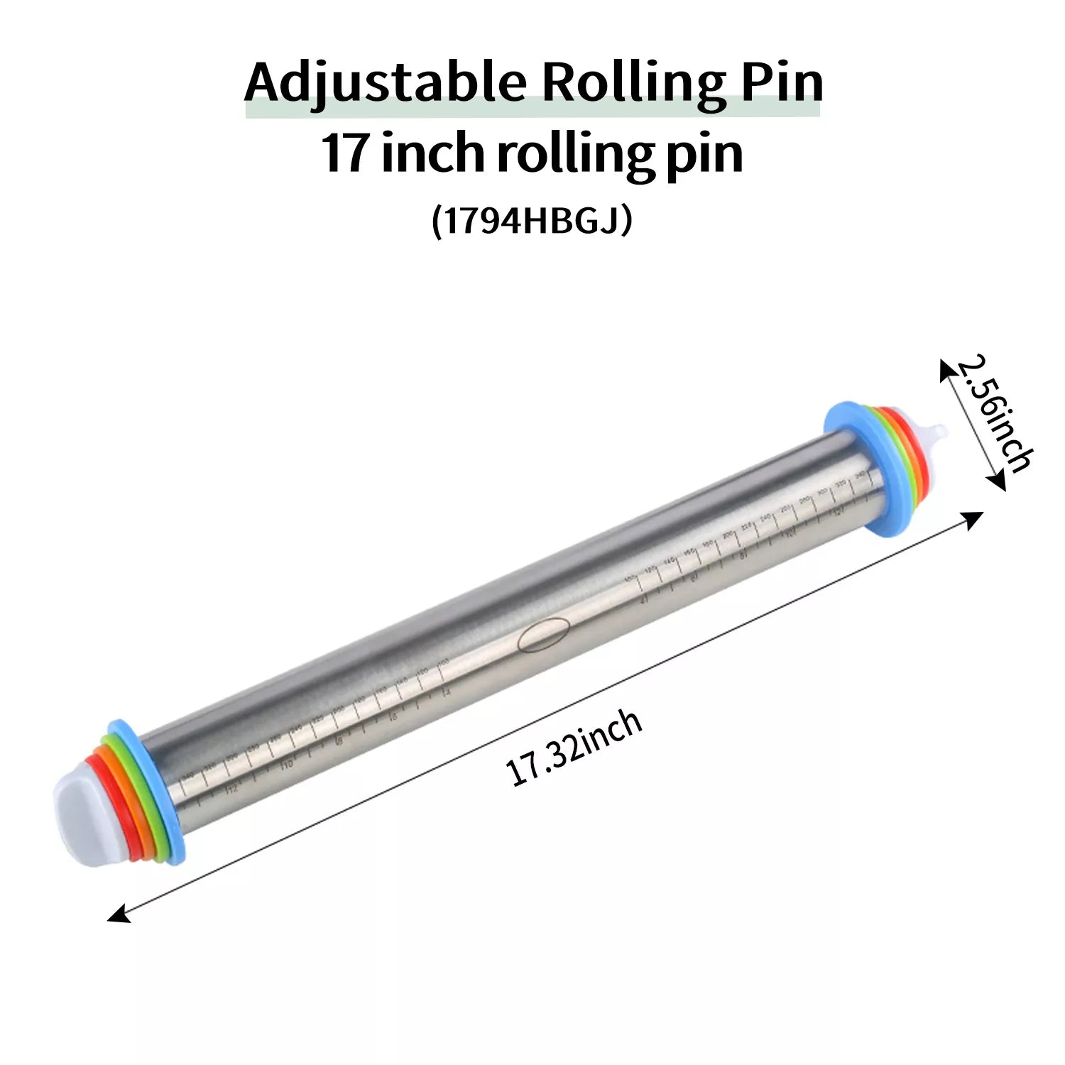 Silicone Flour Rolling Pin