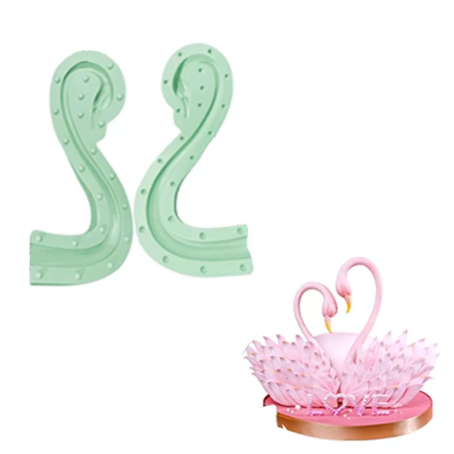 Swan Neck Silicone Mold