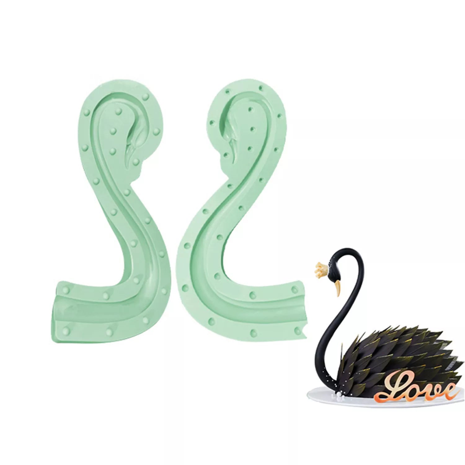 Swan Neck Silicone Mold