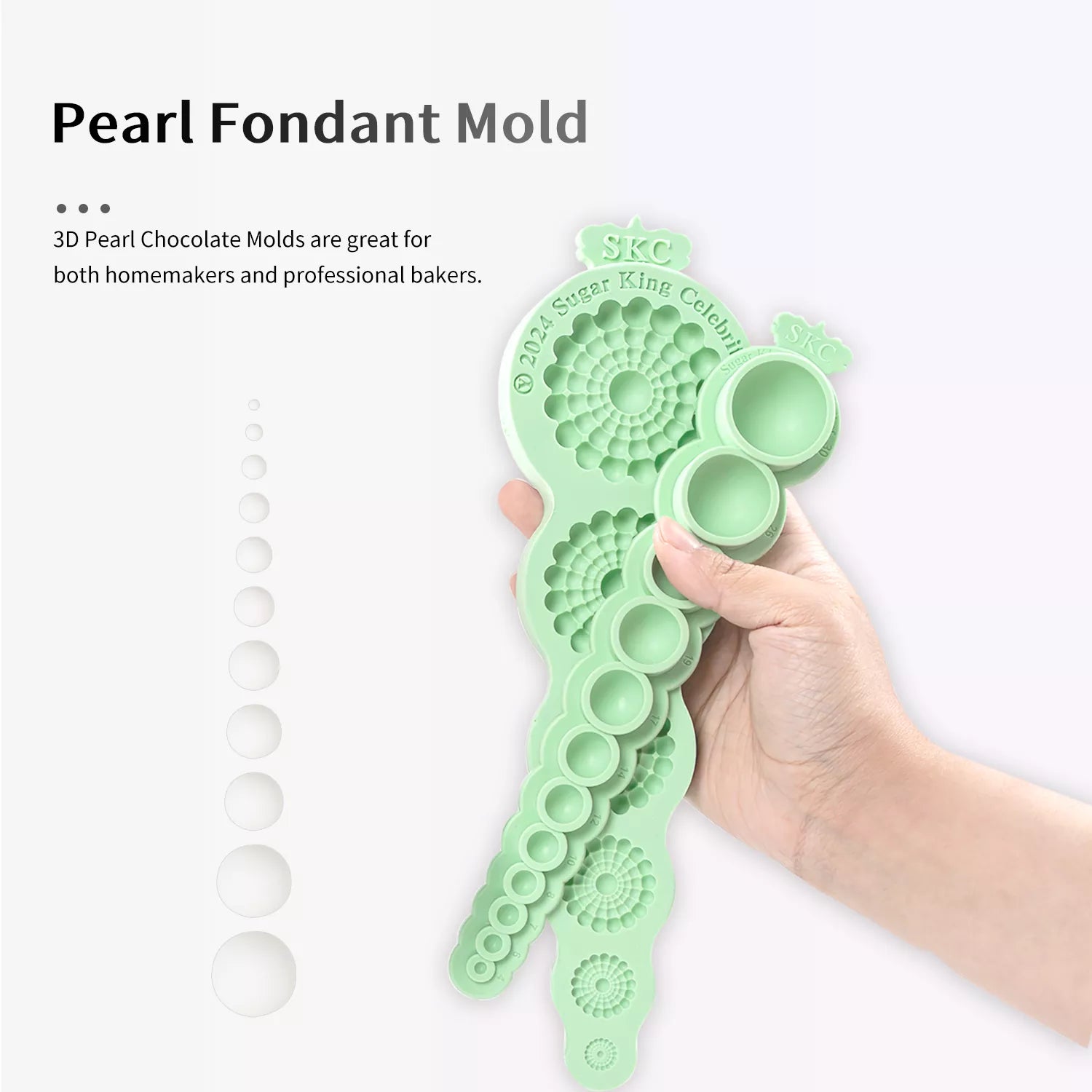 Pearl Granule Silicone Mold