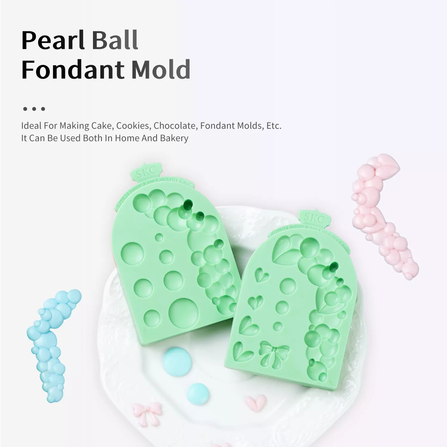 Arch Pearl Ball Silicone Mold