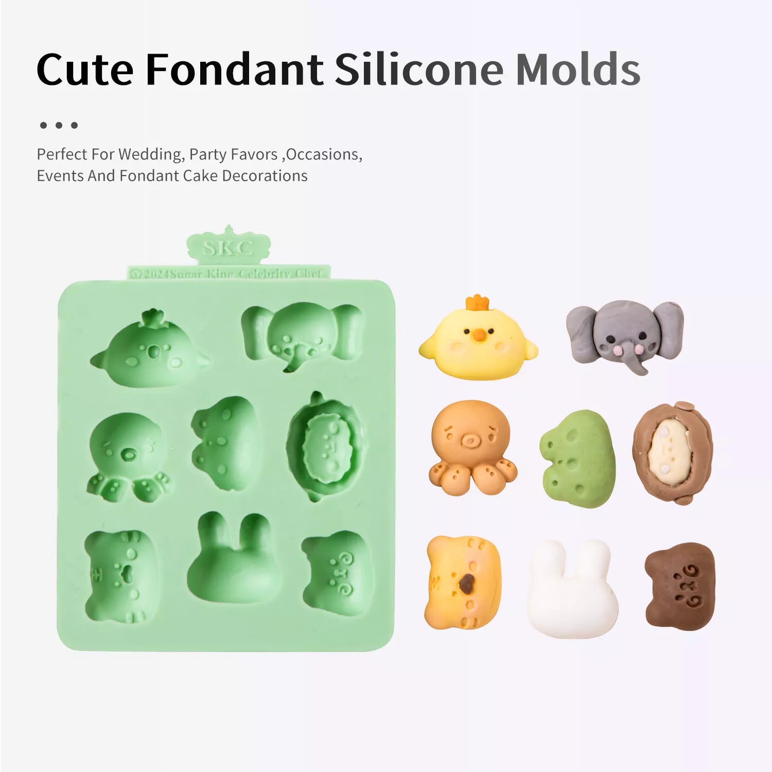 Cartoon-themed Silicone Mold