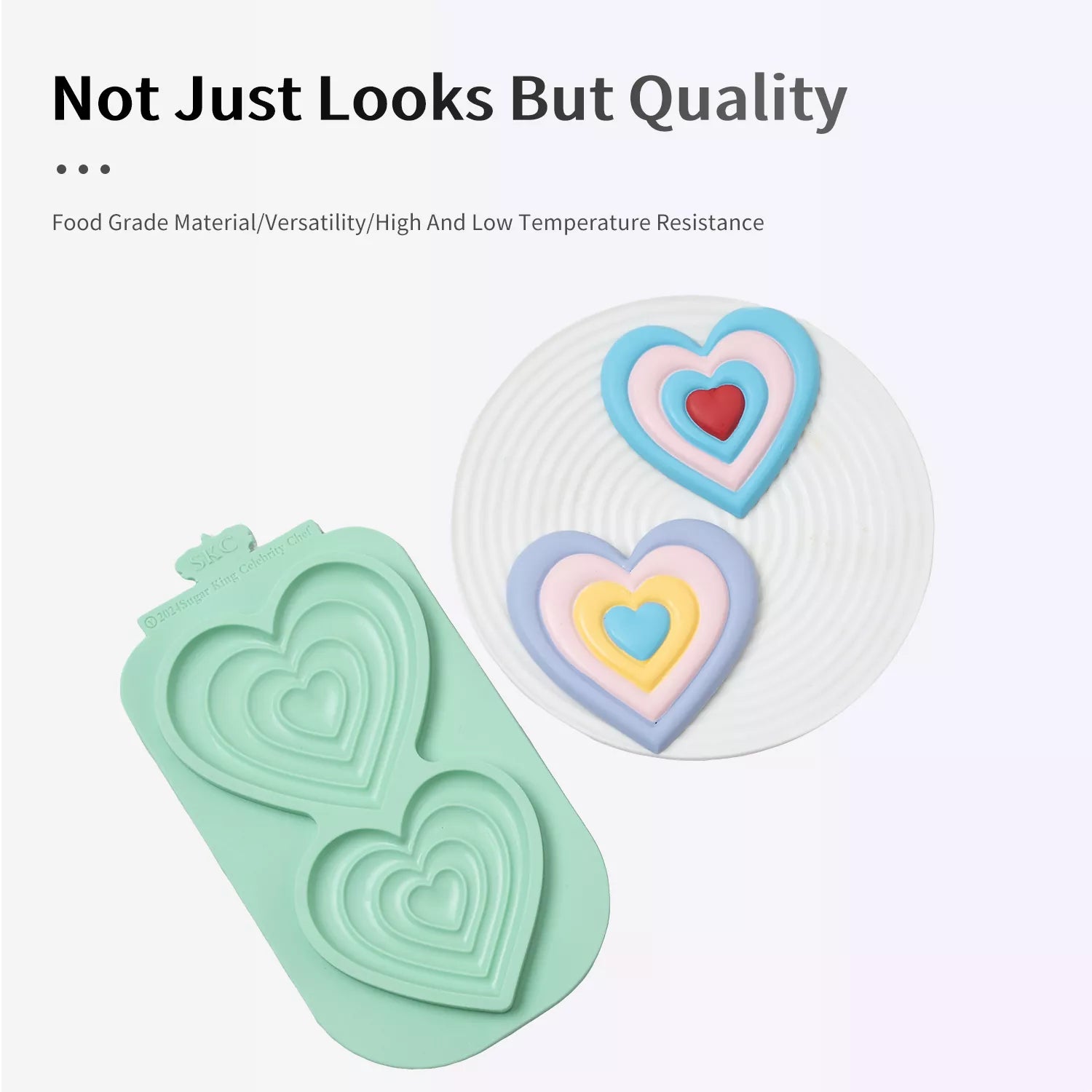 Love Heart Silicone Mold