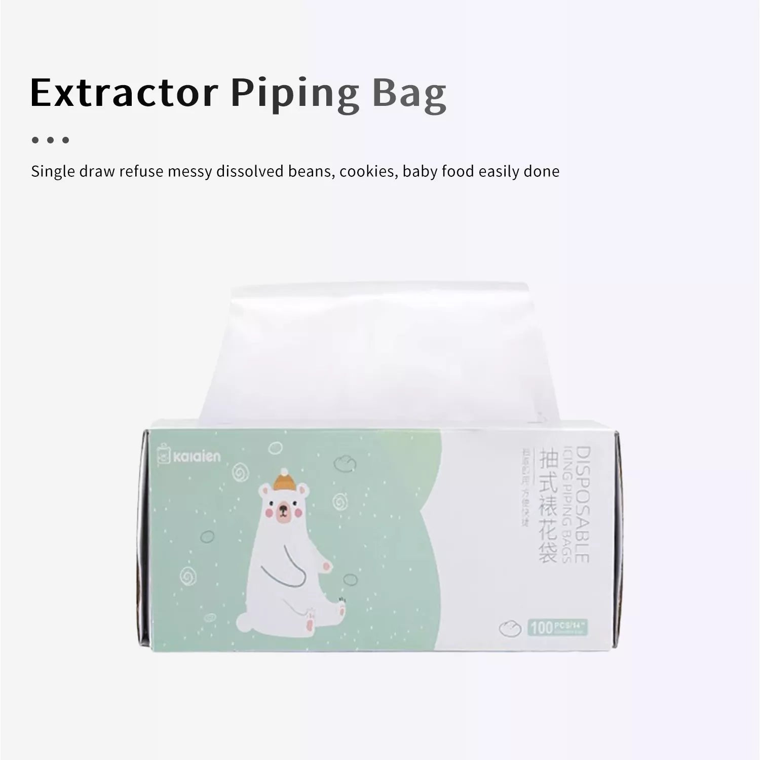 Boxed Piping Bag