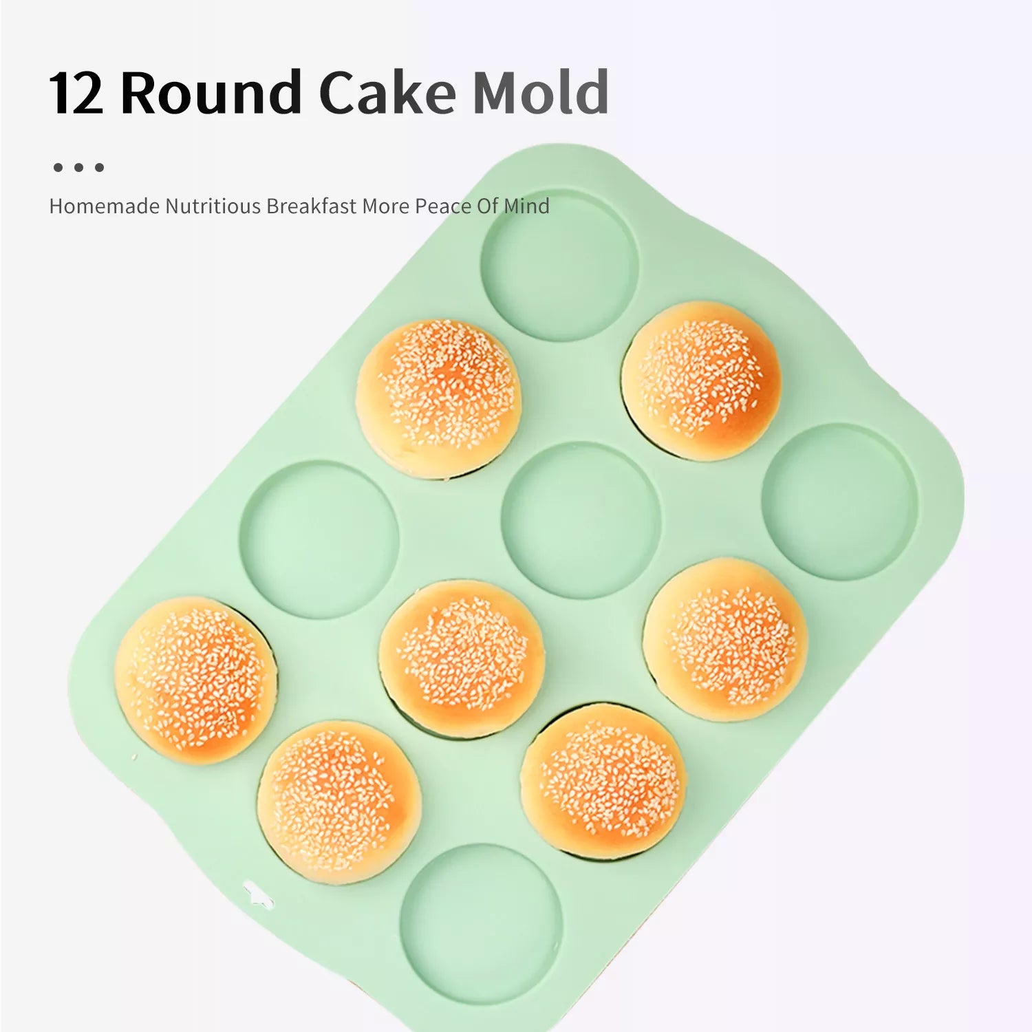 12-Hole Round Cake Pan