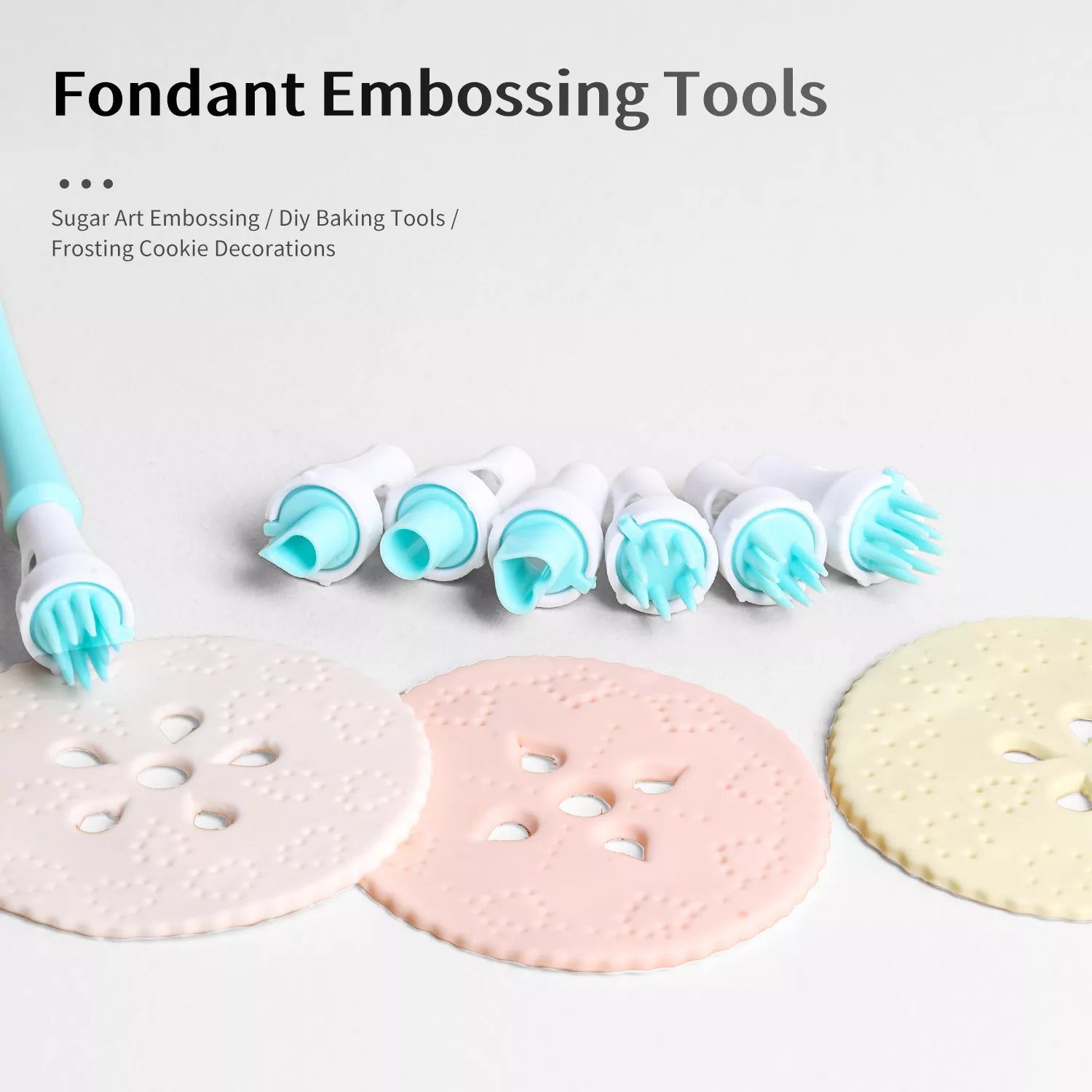 Fondant Texture Rod for Cake Decoration