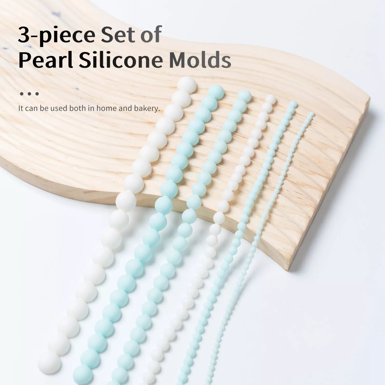 Pattern Pearl String Silicone Fondant Mold