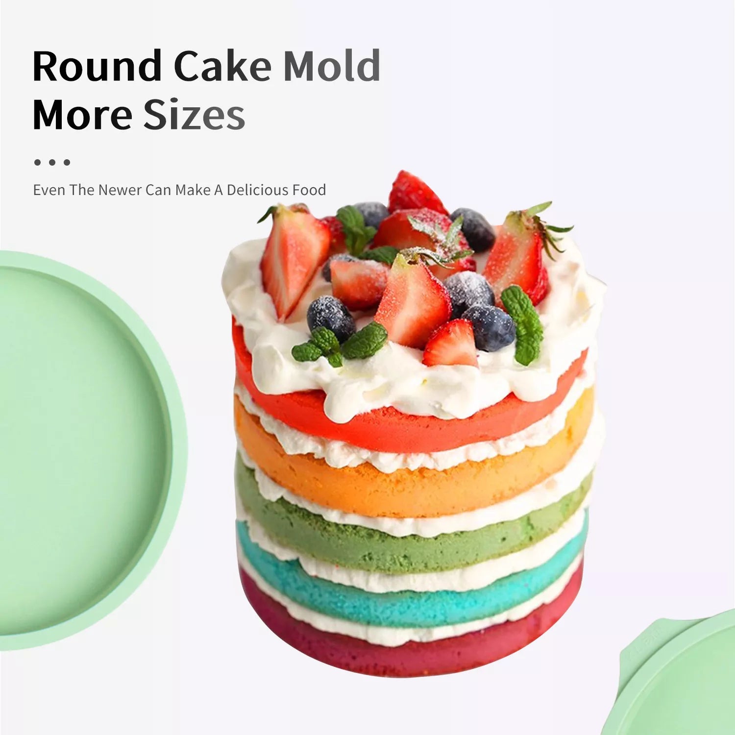 Round Silicone Cake Pan