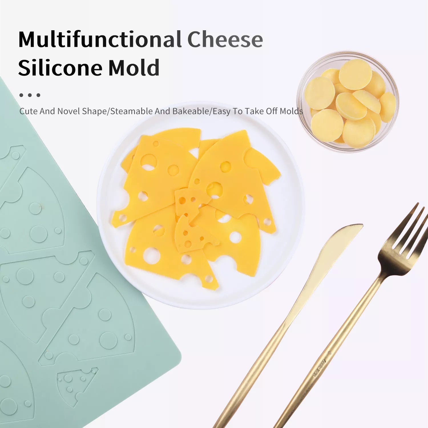 Cheese Chocolate Silicone Mold
