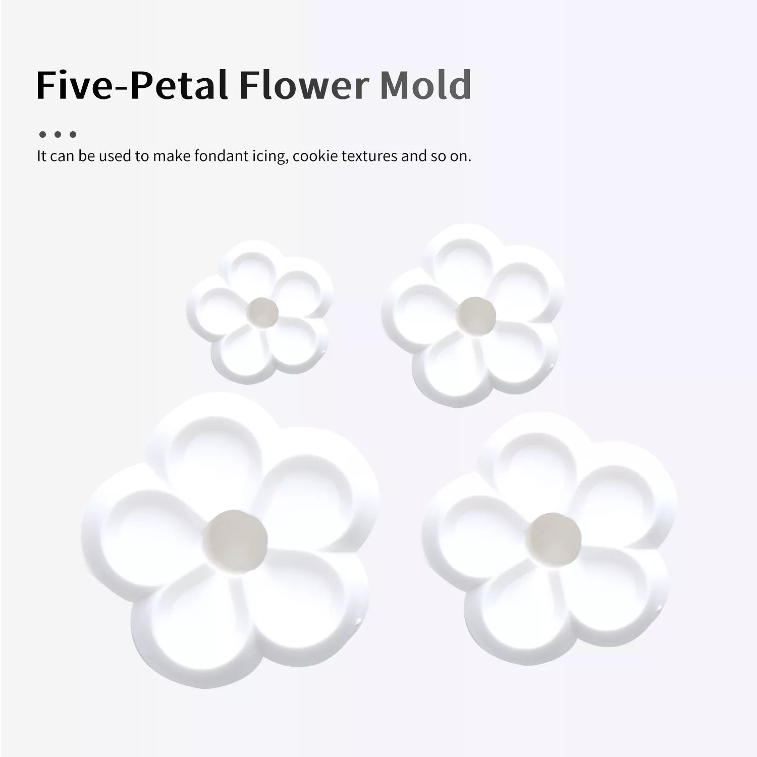 Five-Petal Flower Pressing Mold