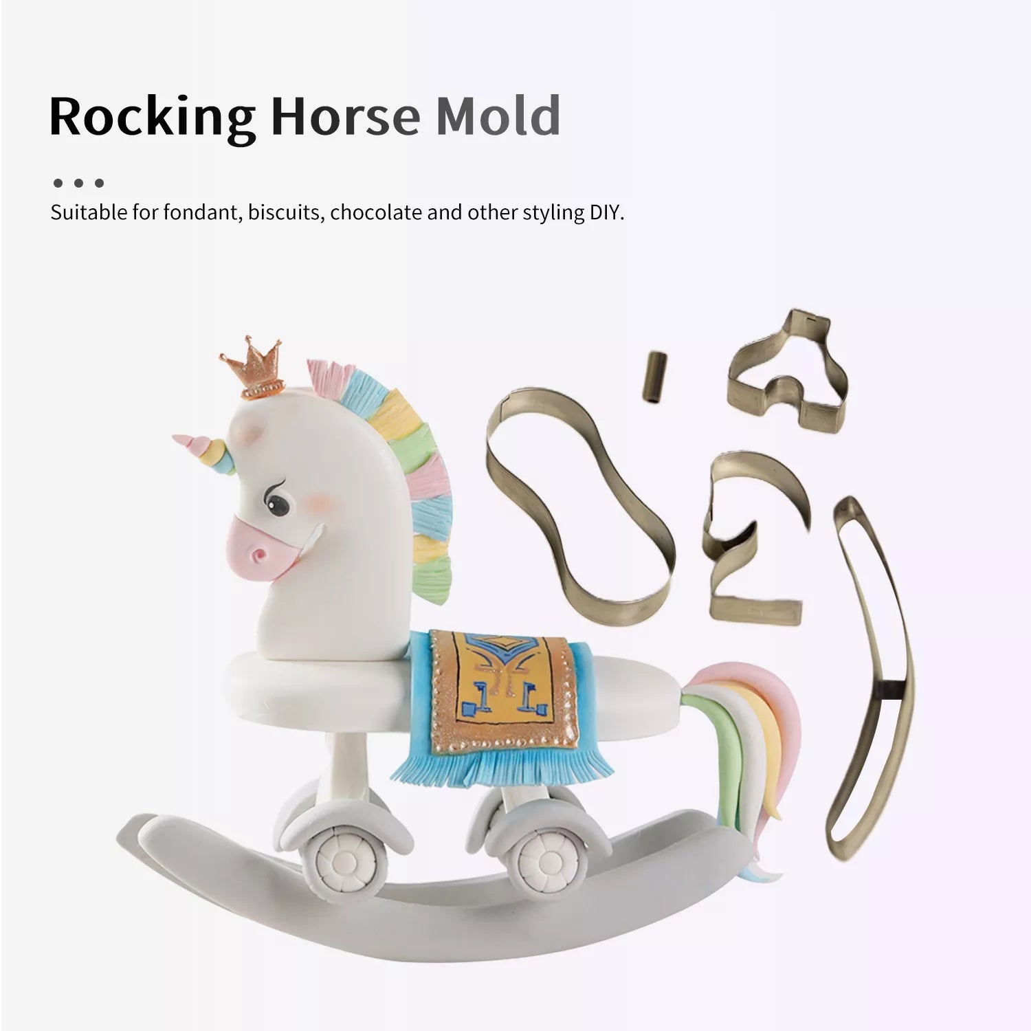 Rocking Horse Theme Cake Decoration Cutter