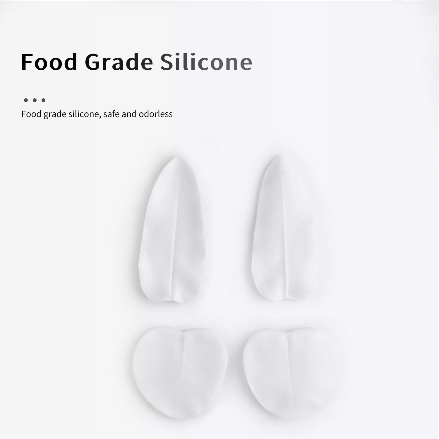Realistic Eucalyptus Leaf Sugar Paste Cutting And Embossing Silicone Mold Set