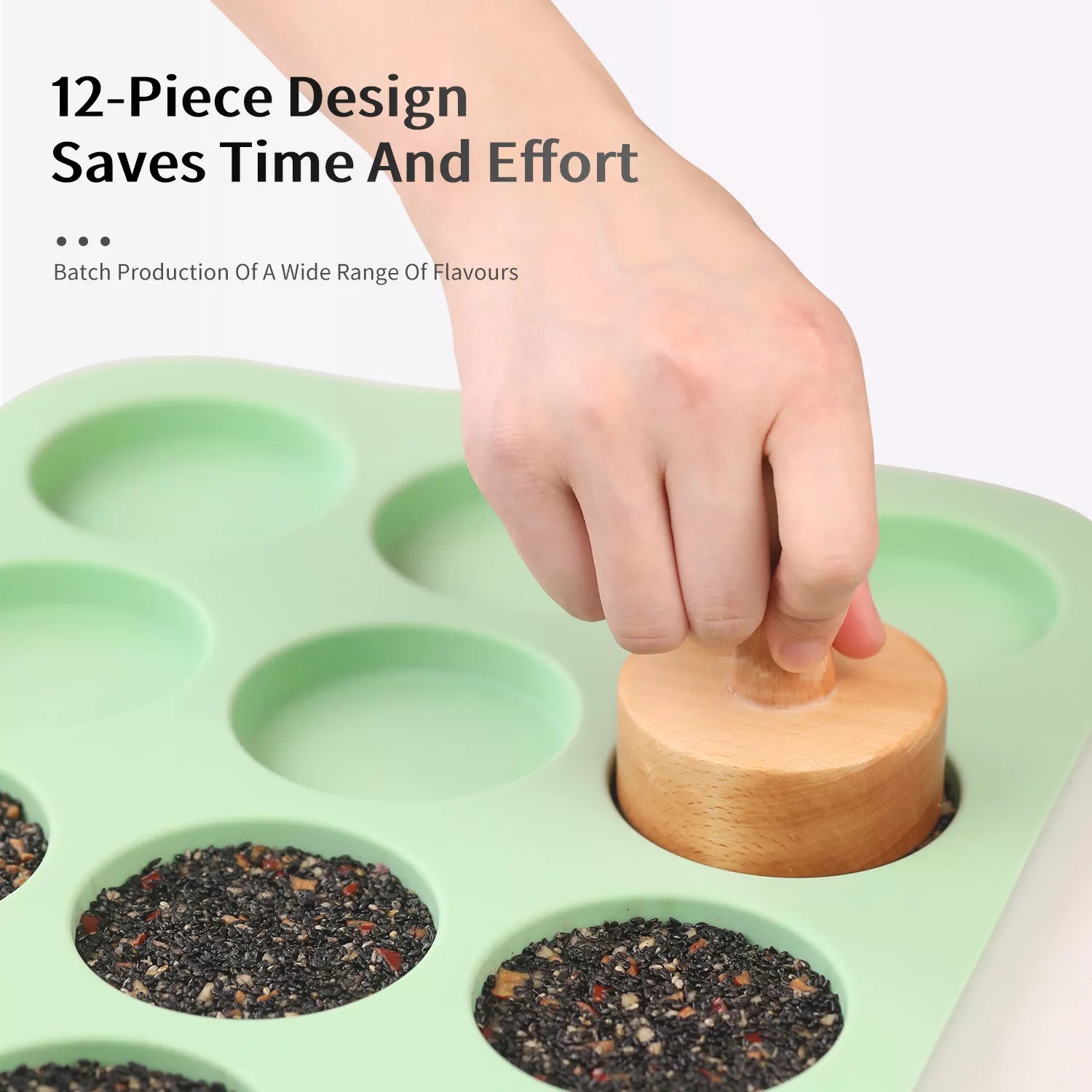 12-Hole Round Cake Pan
