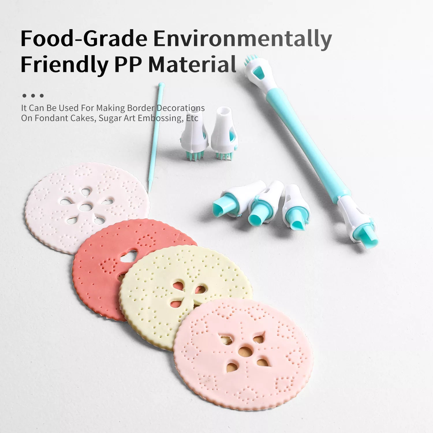 Fondant Texture Rod for Cake Decoration