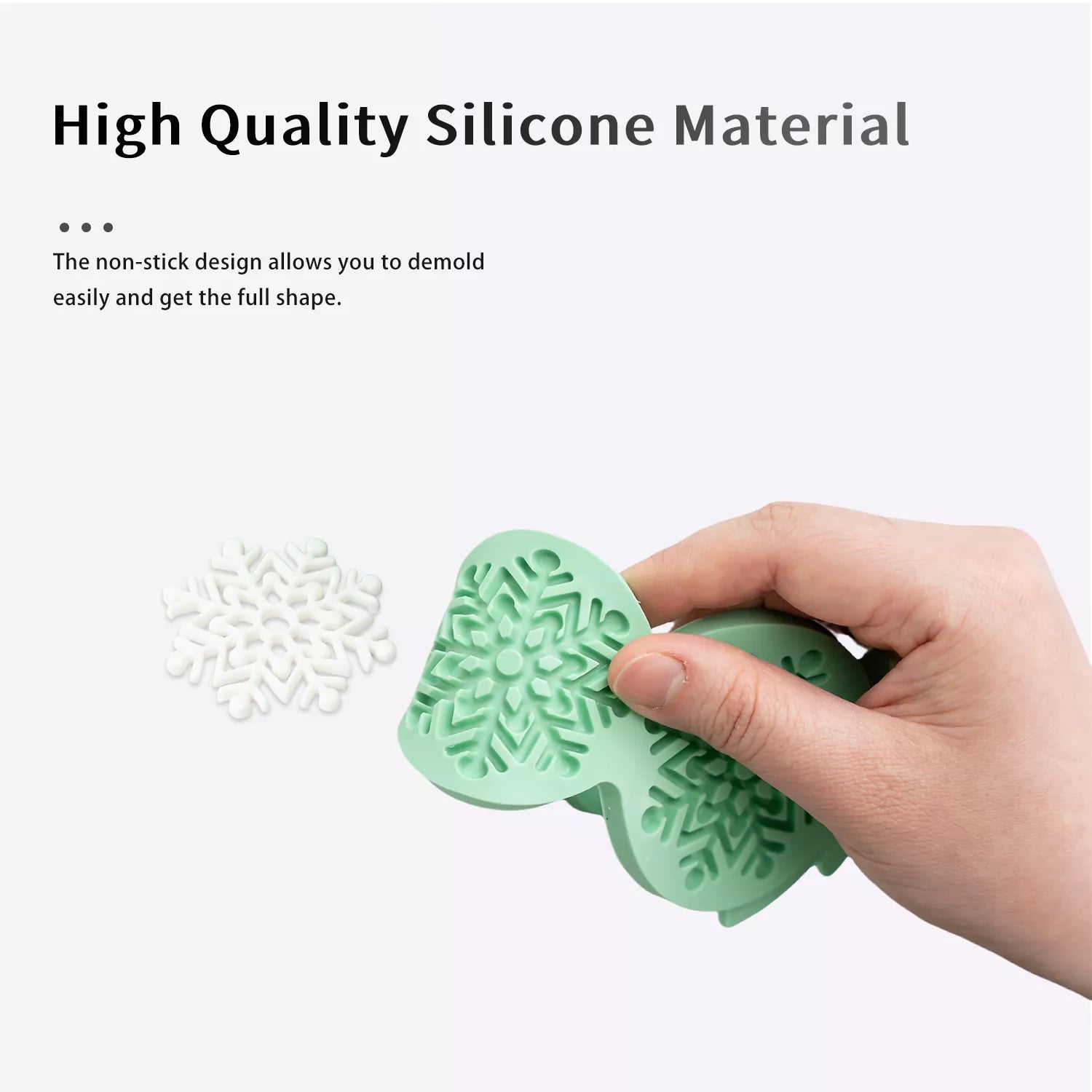 Christmas Snowflake Silicone Mold