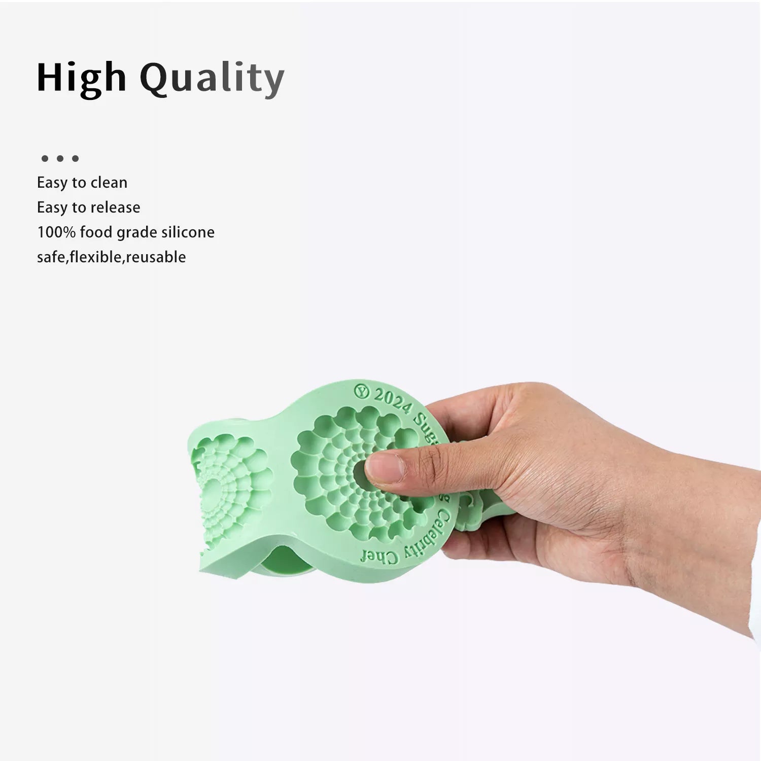 Round Pearl Decoration Silicone Mold