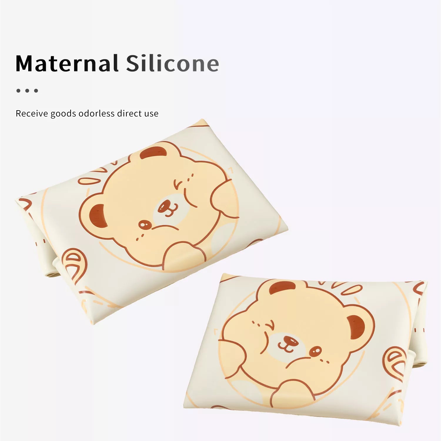 Bear Theme Kitchen Dough Mat