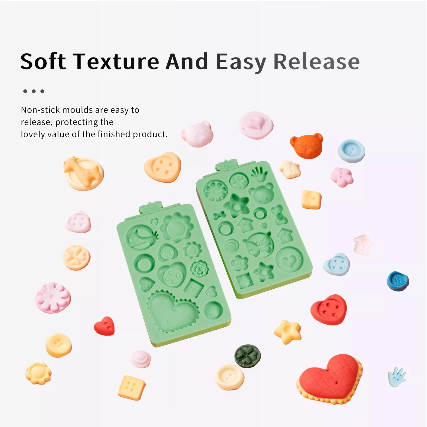 Cartoon Small Decoration Silicone Mold