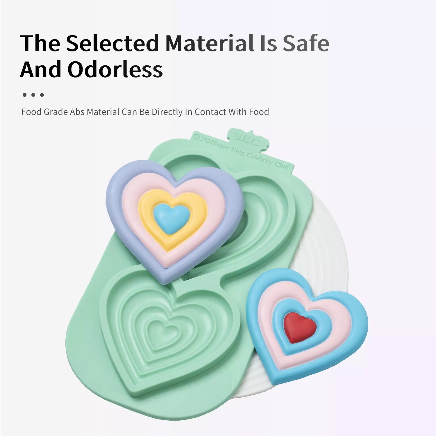 Love Heart Silicone Mold