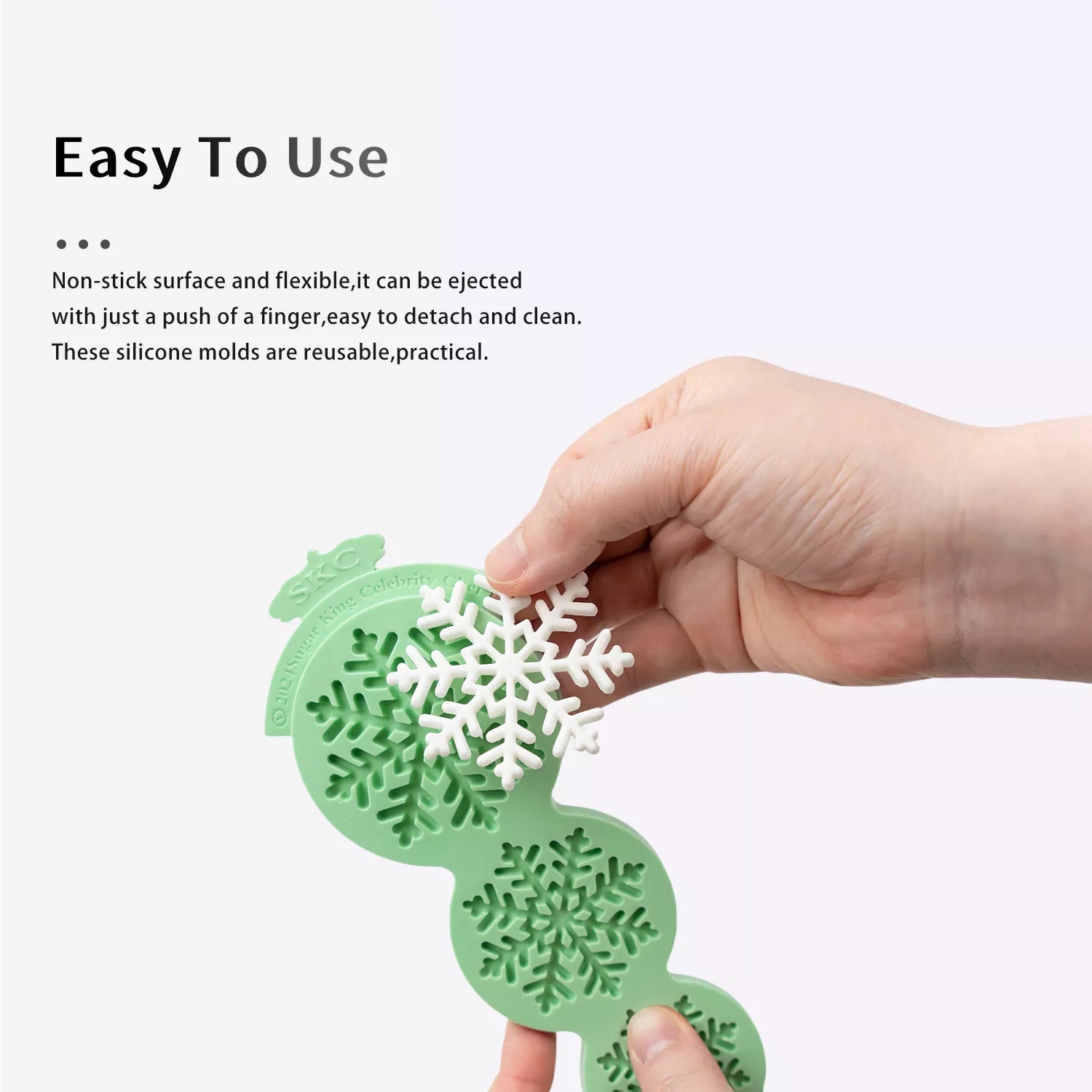 Christmas Snowflake Silicone Mold