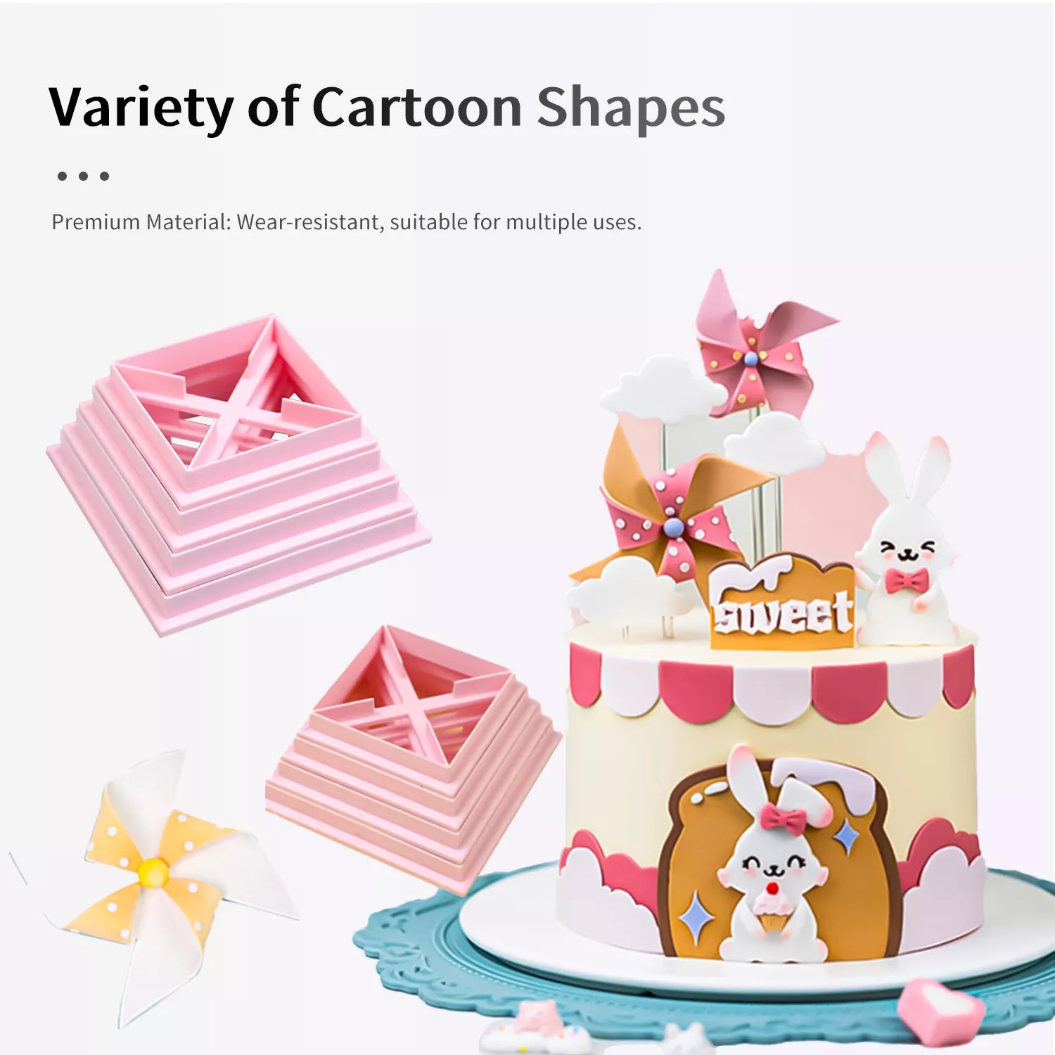 Paper Pinwheel Mold