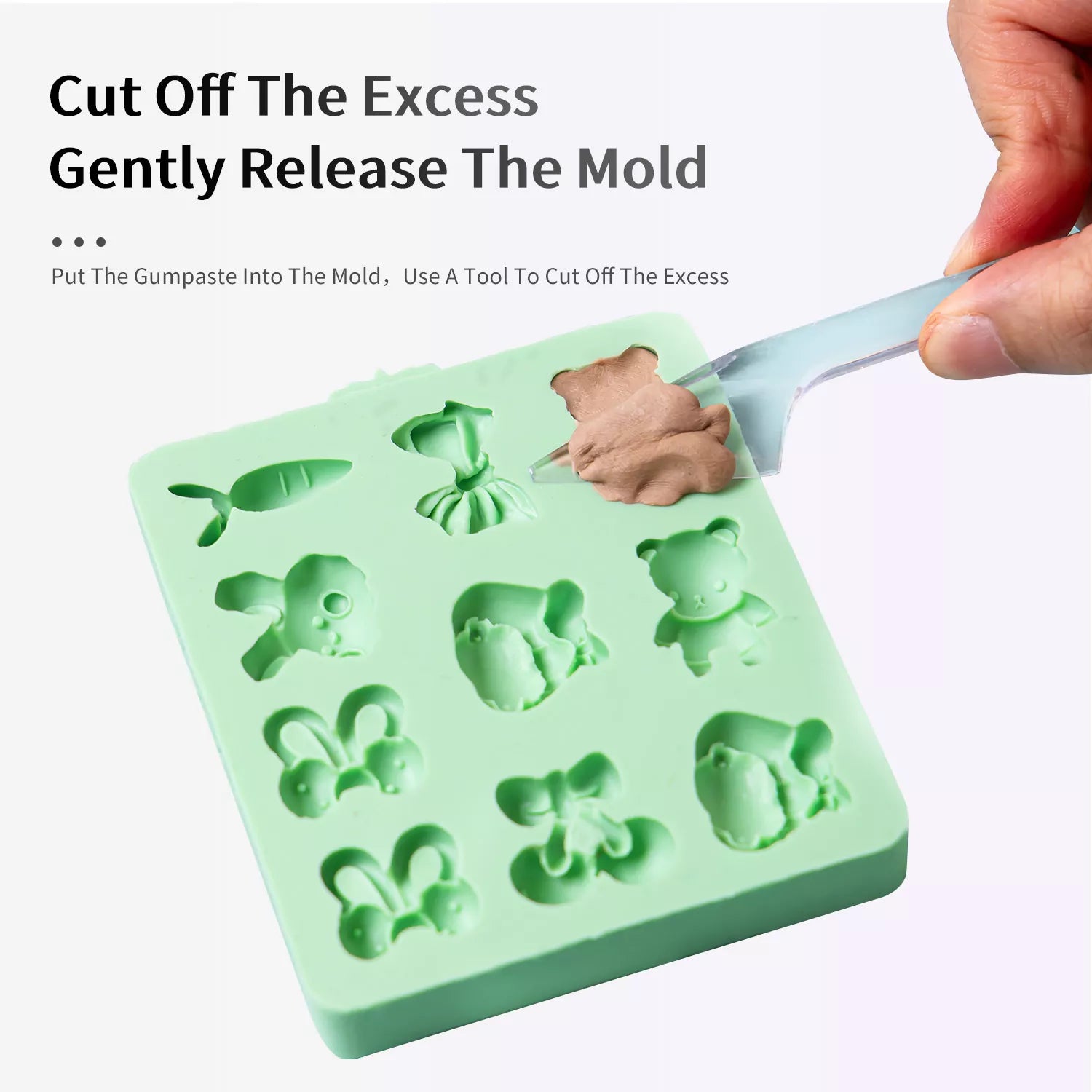 Cartoon-themed Silicone Mold