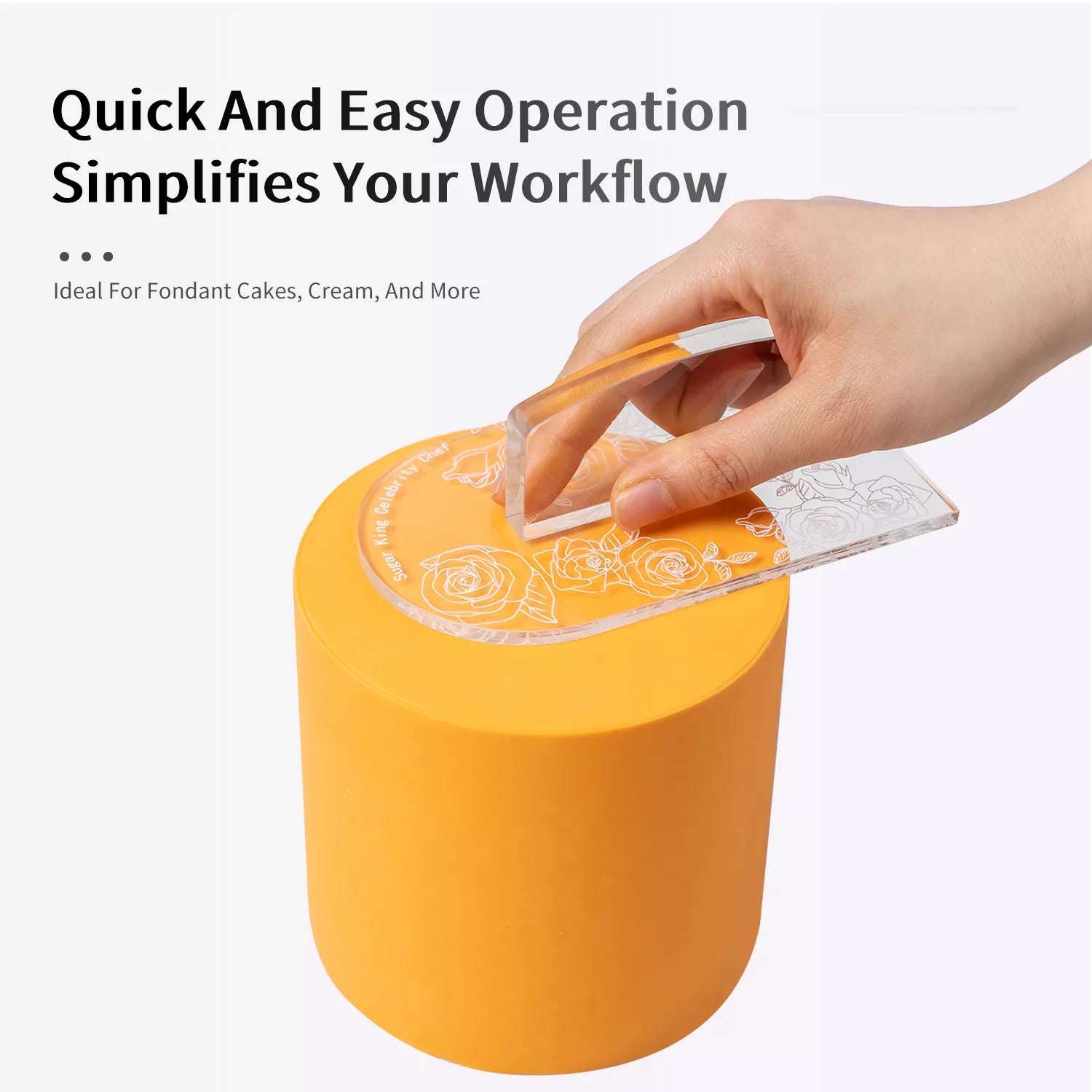 Cake Decoration Fondant Smoother