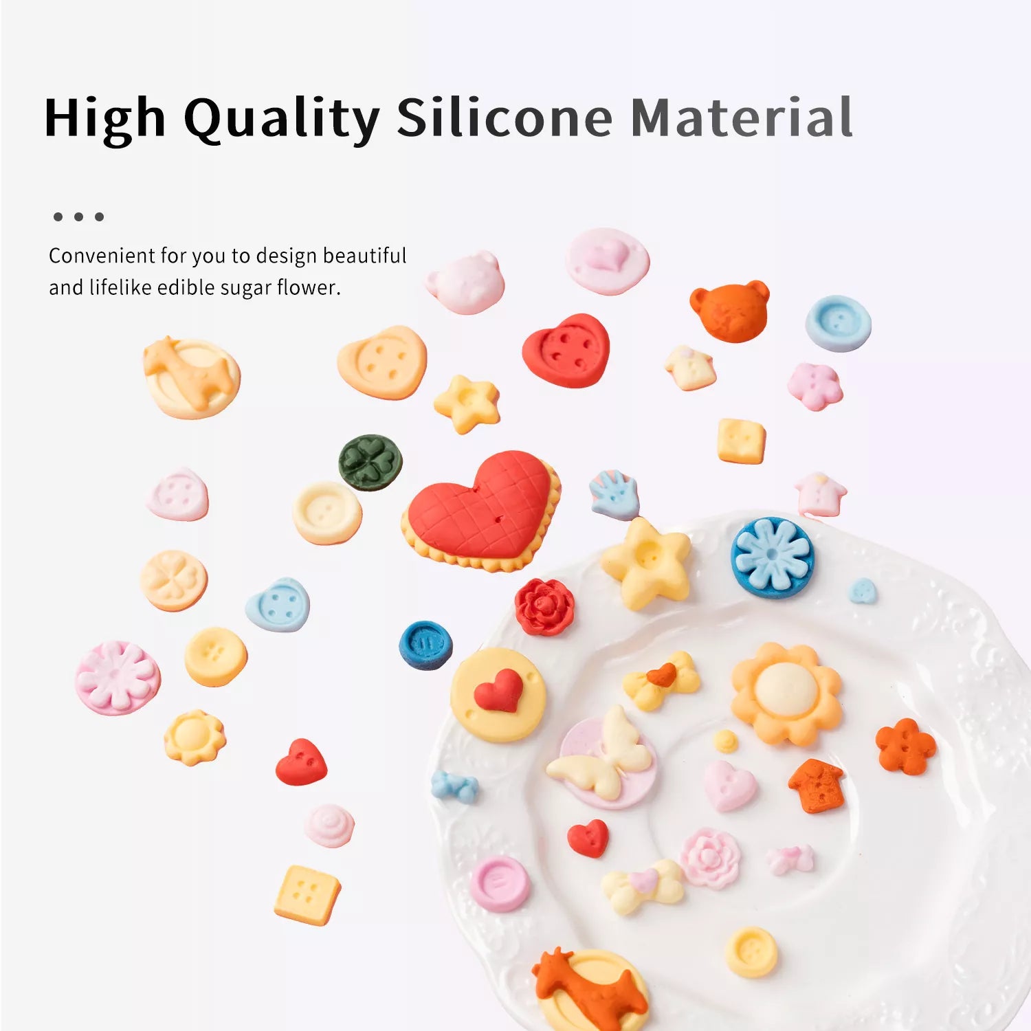 Cartoon Small Decoration Silicone Mold