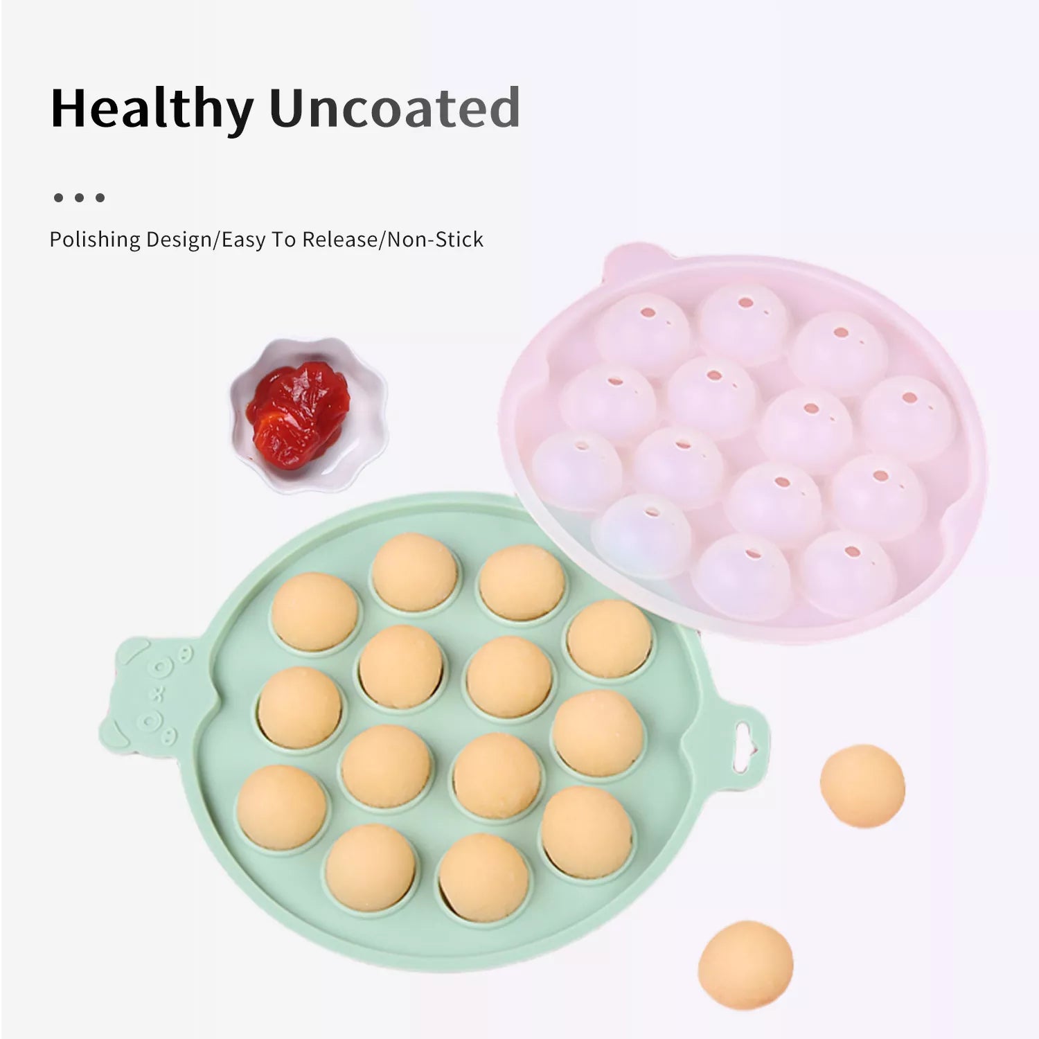 Meatball Baby Food Silicone Mold