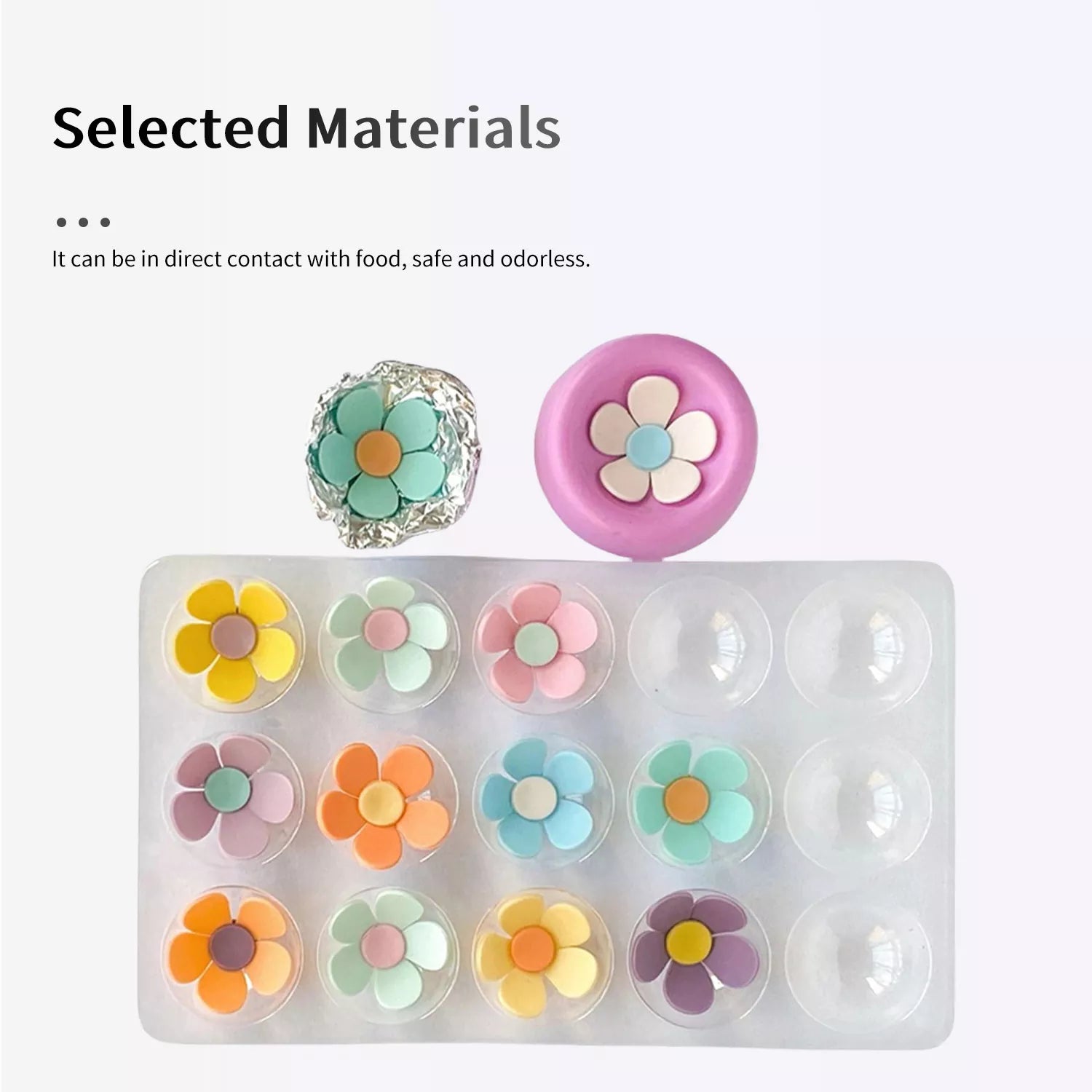 Five-Petal Flower Pressing Mold