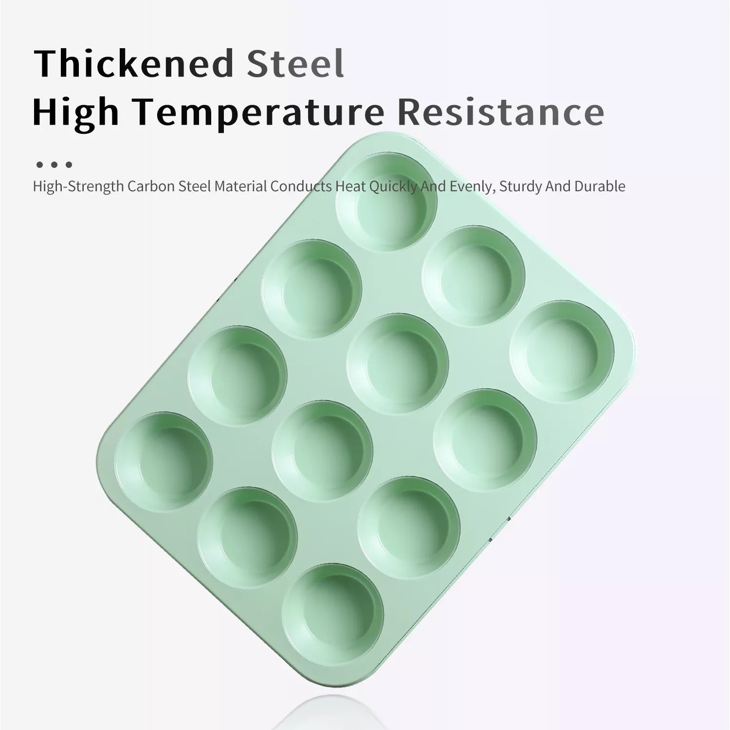 12-Cup Cake Carbon Steel Baking Pan