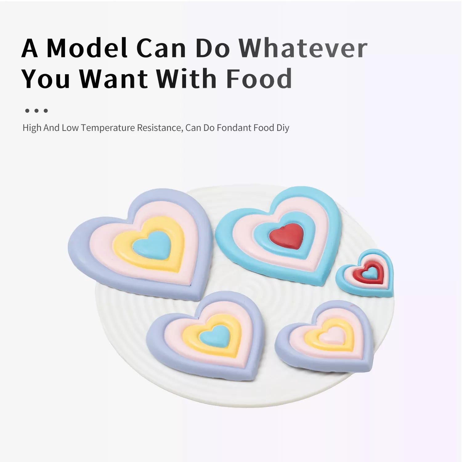 Love Heart Silicone Mold