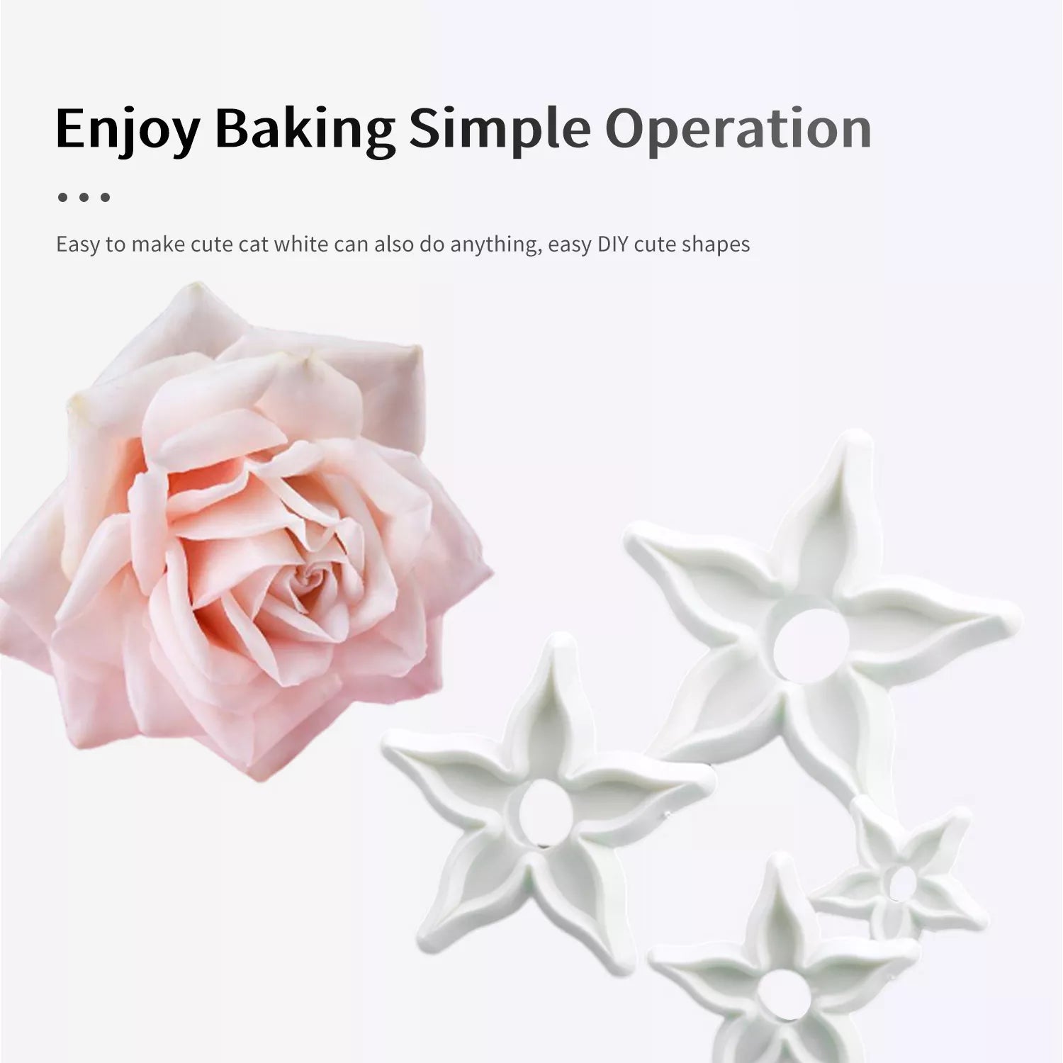Fondant Flower Calyx Silicone Mold