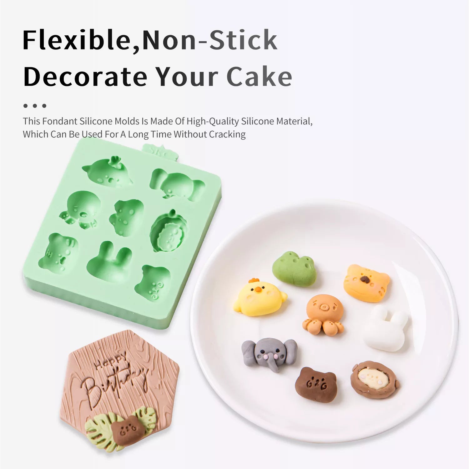 Cartoon-themed Silicone Mold