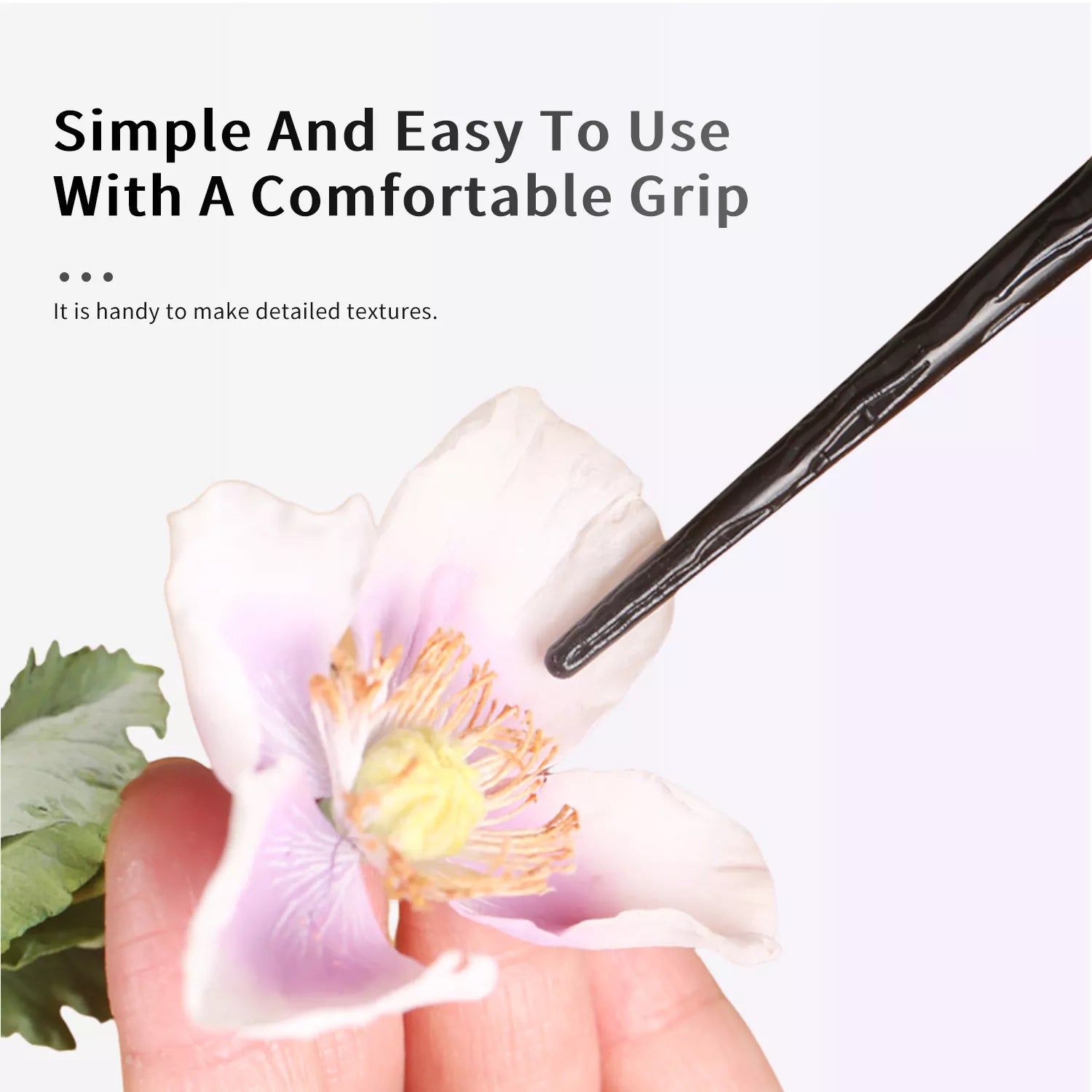 Flower Rolling Rod and Shaping Knife Set