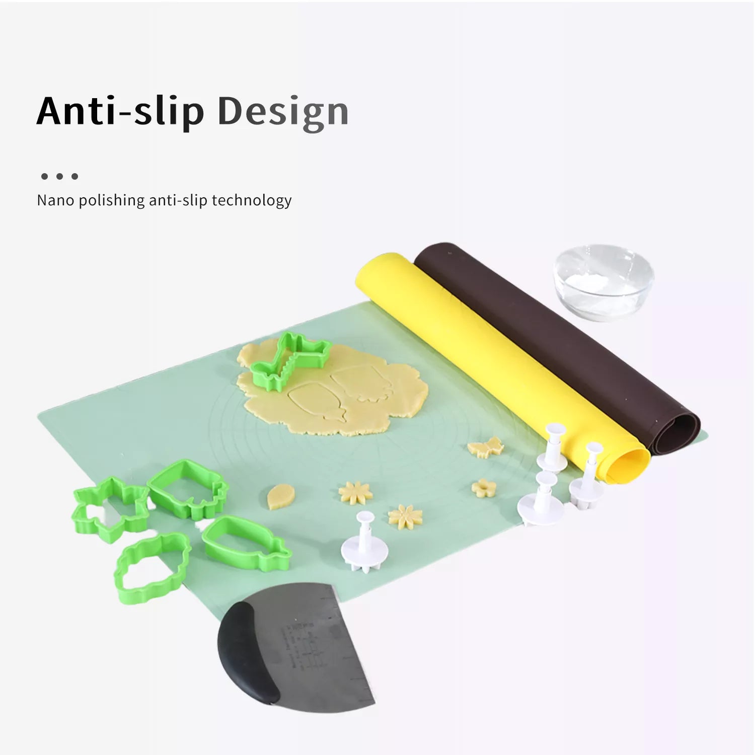Small-Sized Silicone Kitchen Dough Mat