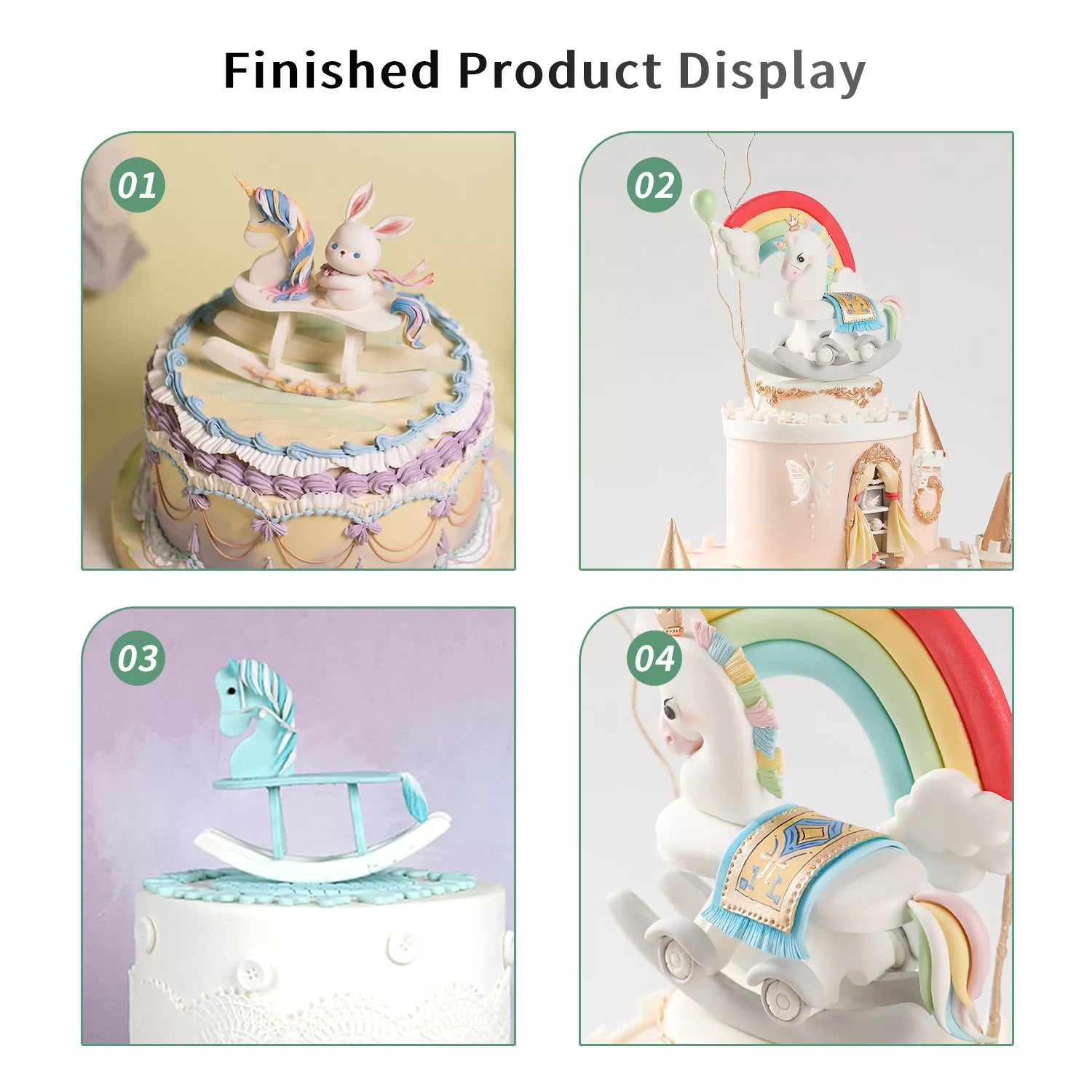 Rocking Horse Theme Cake Decoration Cutter