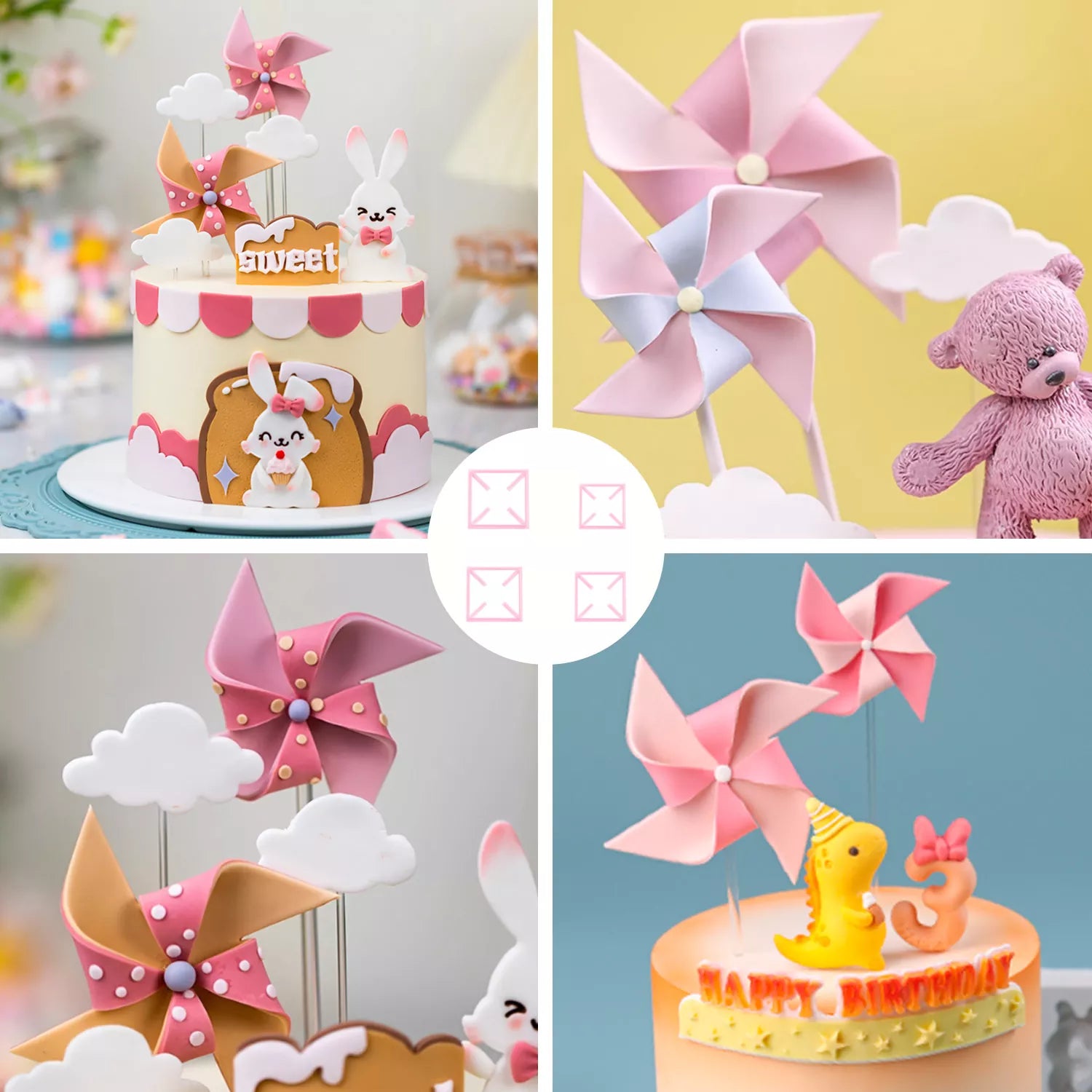 Paper Pinwheel Mold