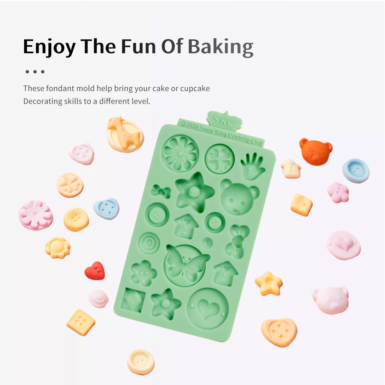 Cartoon Small Decoration Silicone Mold