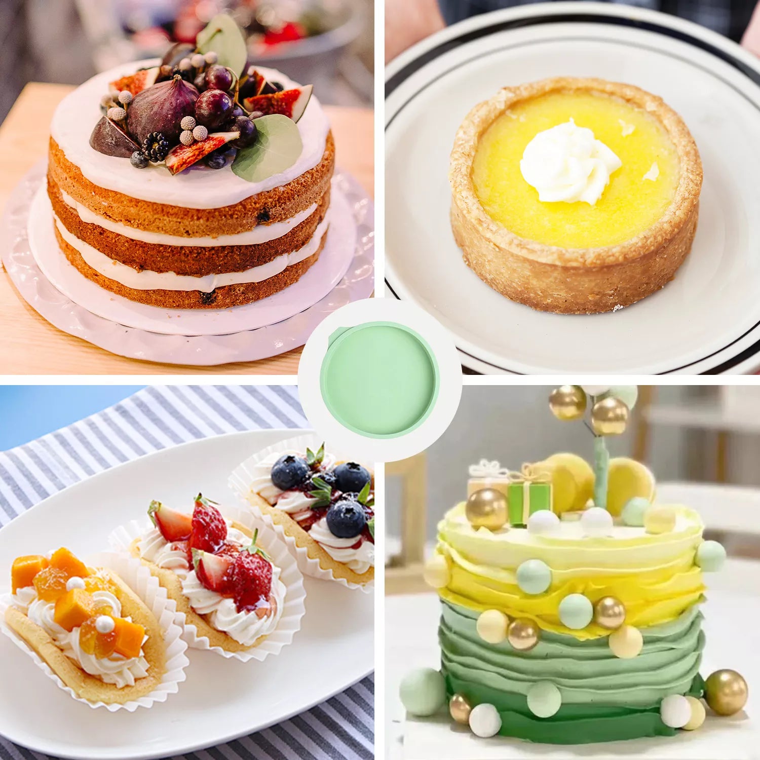 Round Silicone Cake Pan