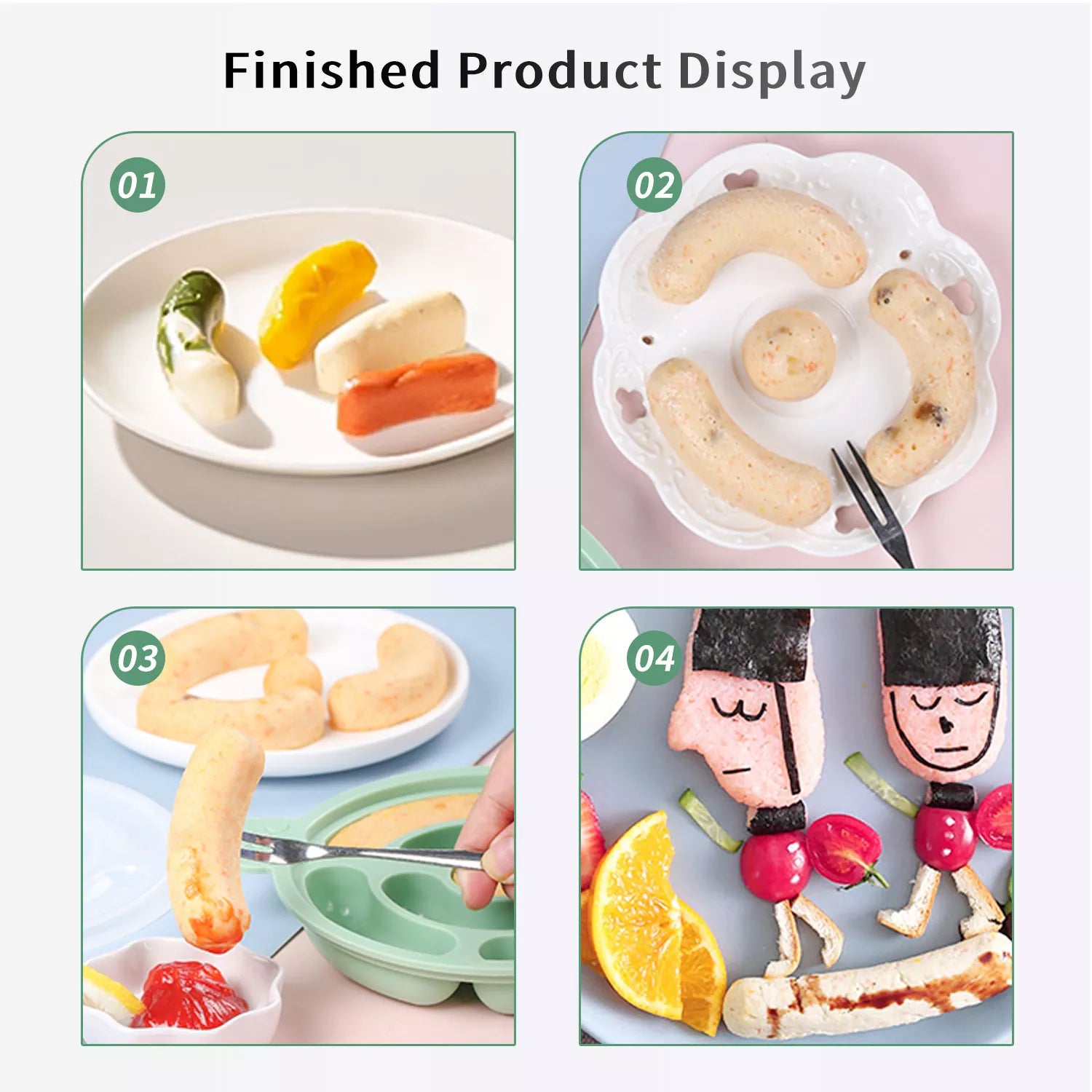 Sausage Baby Food Mold