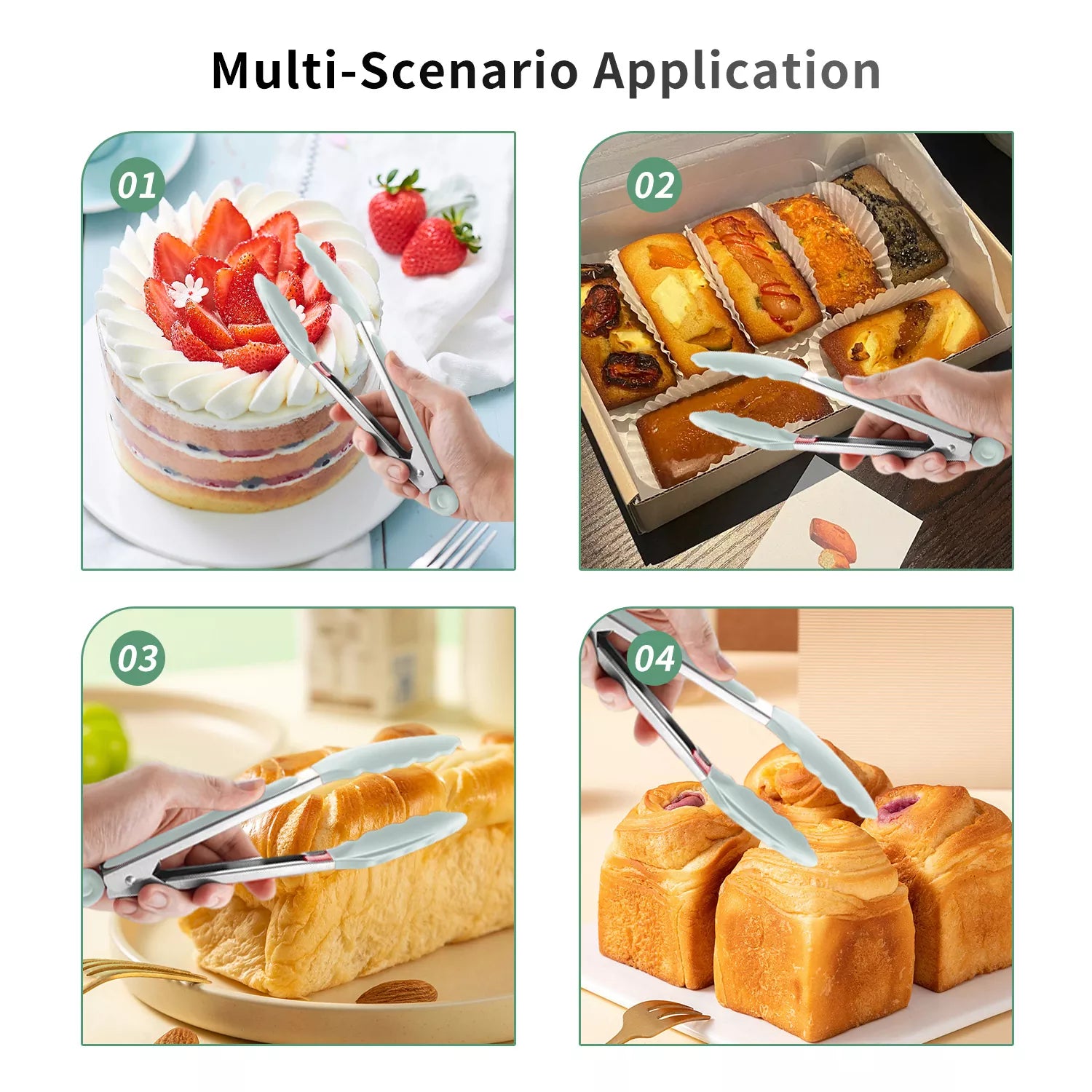 Multifunctional Silicone Food Clip