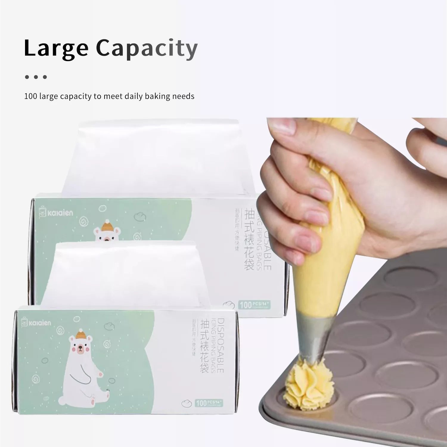Boxed Piping Bag
