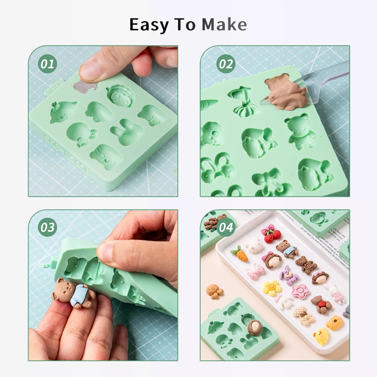 Cartoon-themed Silicone Mold