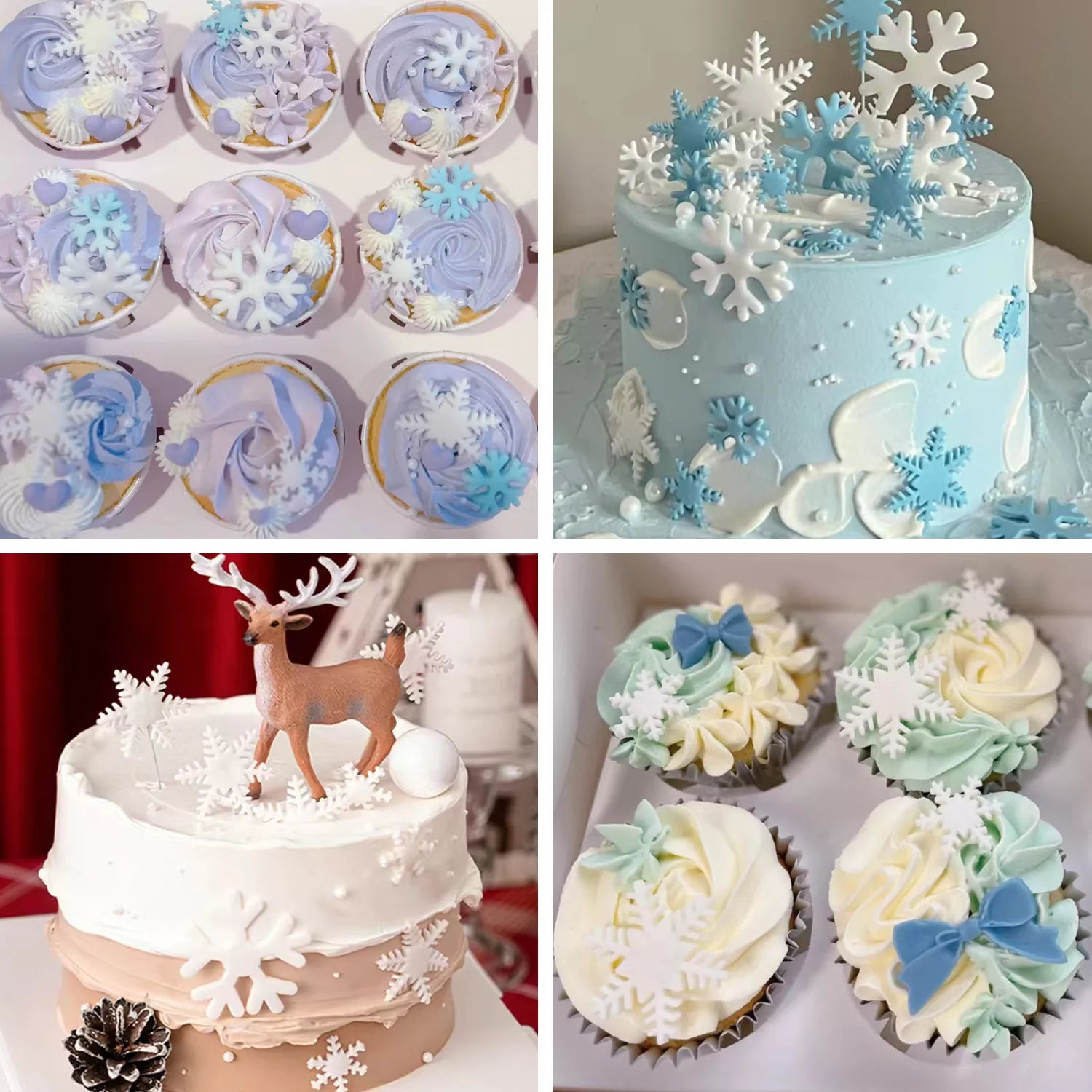 Various Snowflake Silicone Mold