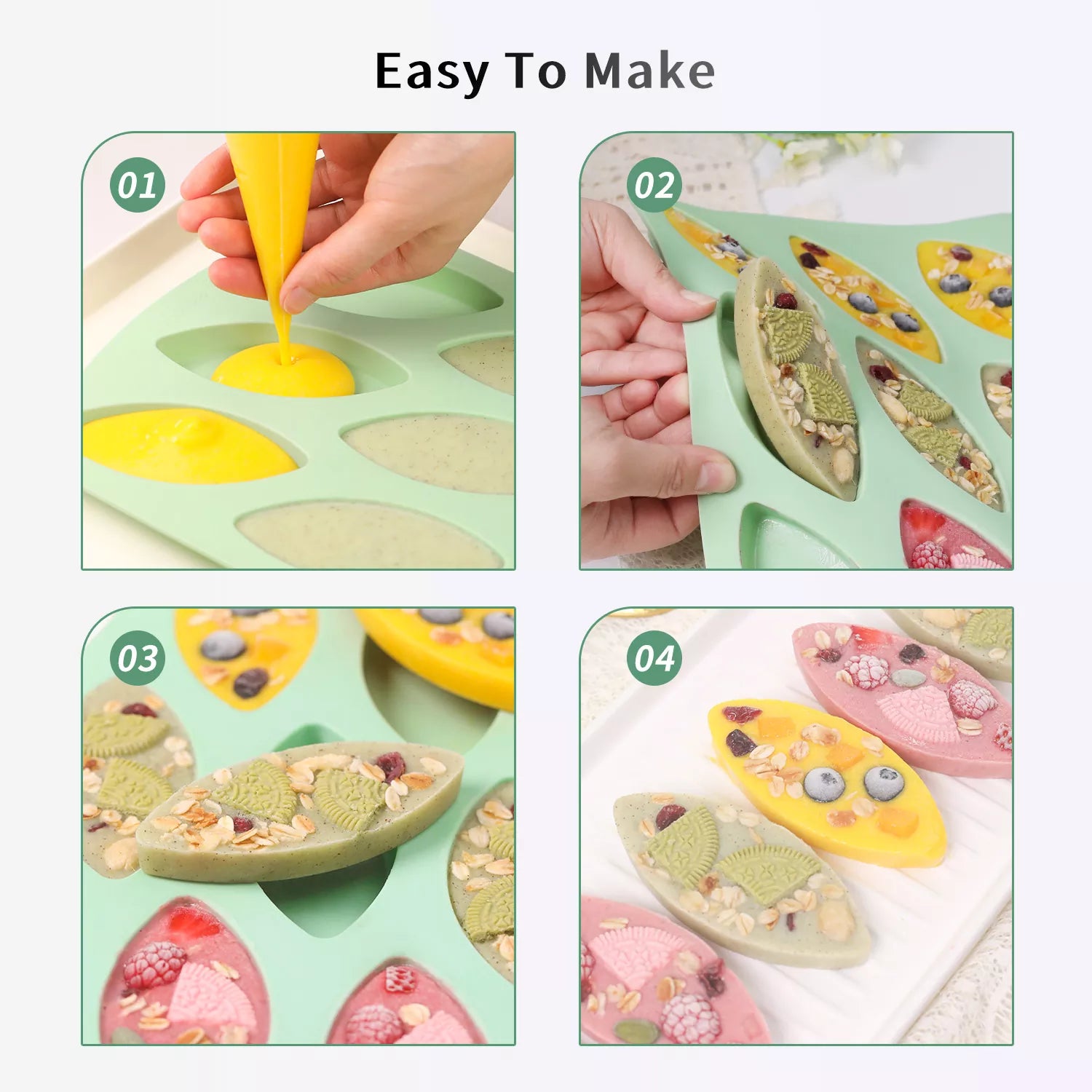 Leaf Cake Mold