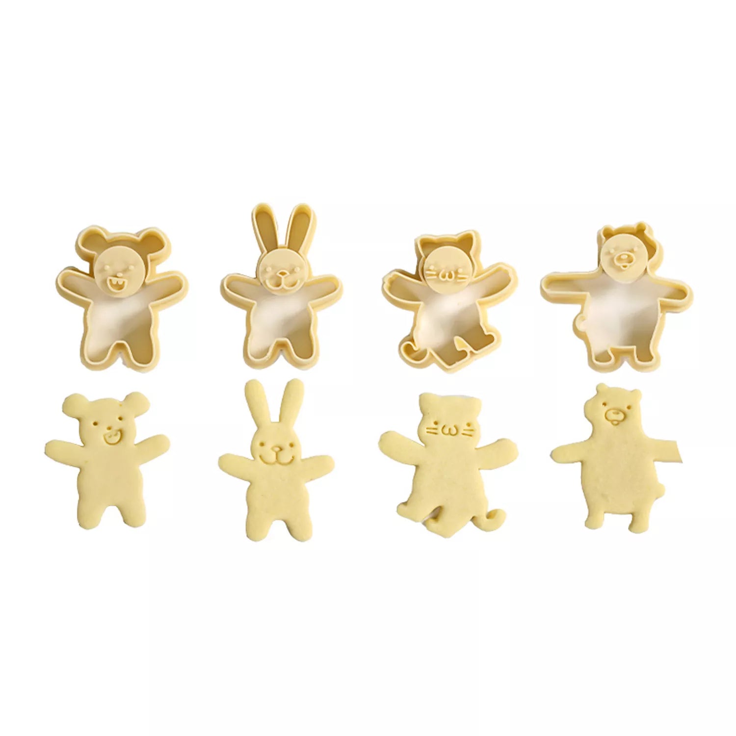 Cute Cartoon Animal Of A Variety Cutter And Embossing Set Mold