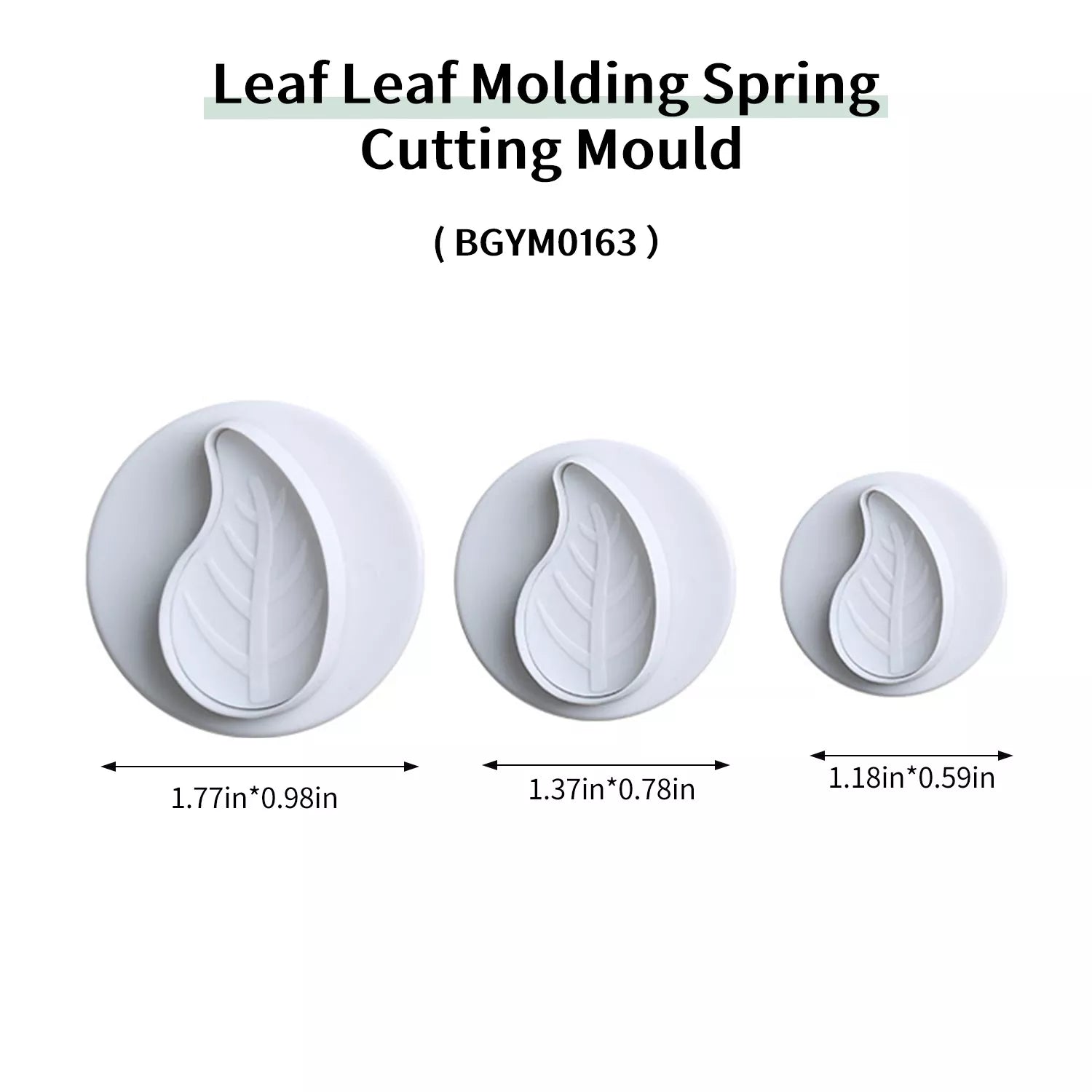Leaf Spring Mold 3PCS